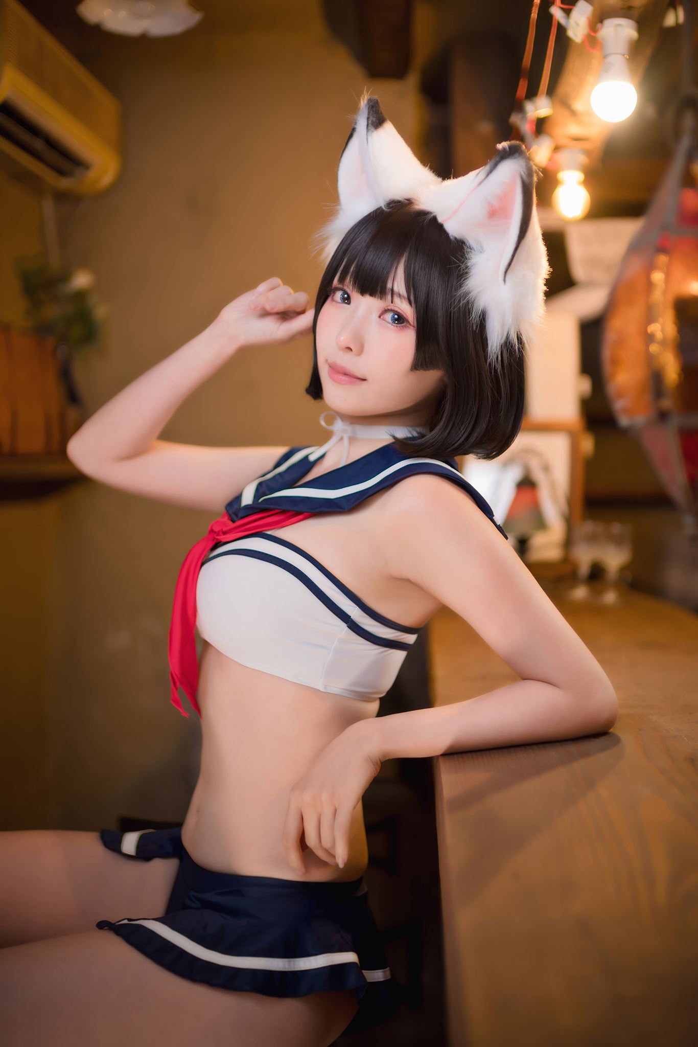 图片[21]-台湾Coser@ElyEE子 獸耳居酒屋 [31P] – 速更版-美库
