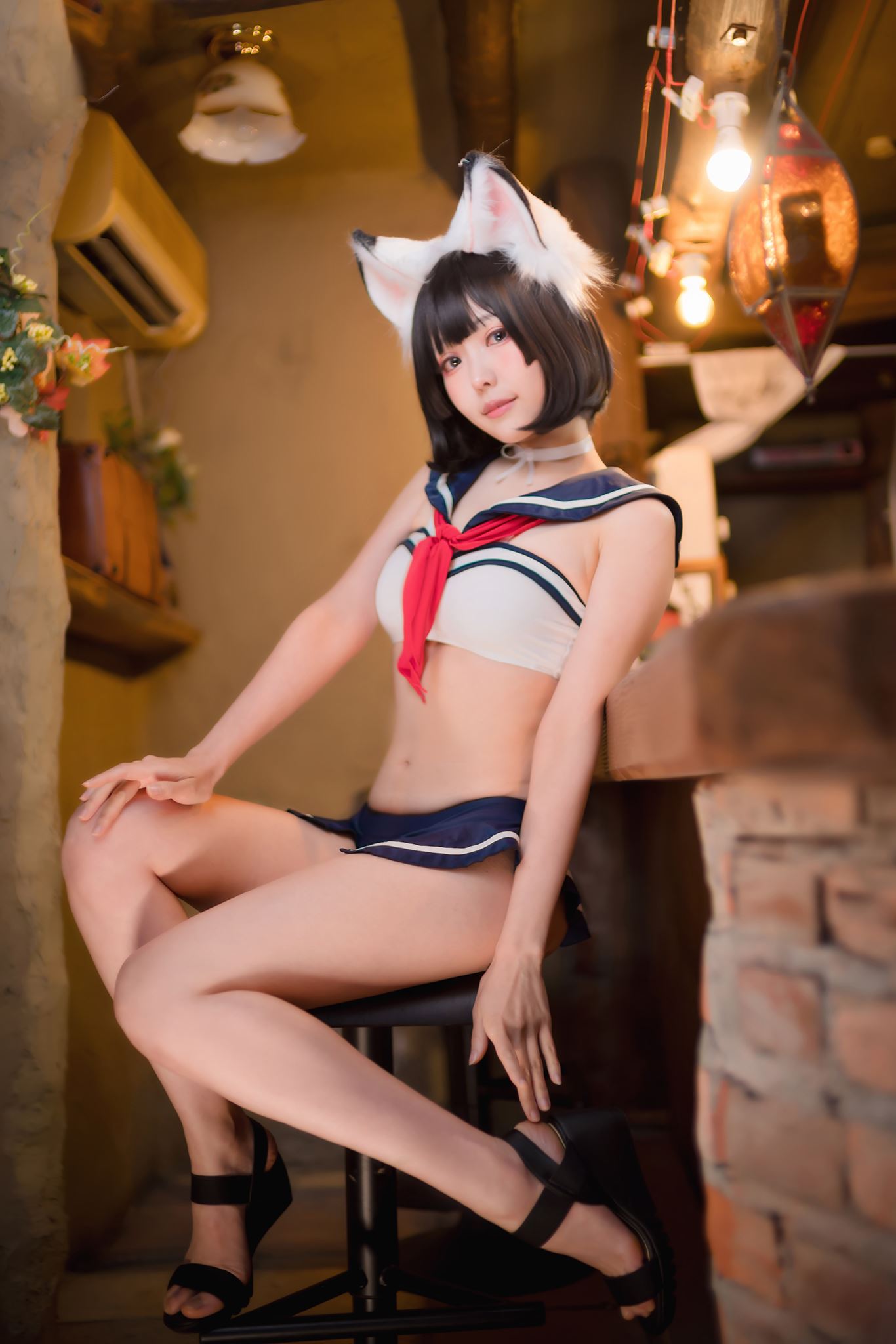 图片[22]-台湾Coser@ElyEE子 獸耳居酒屋 [31P] – 速更版-美库