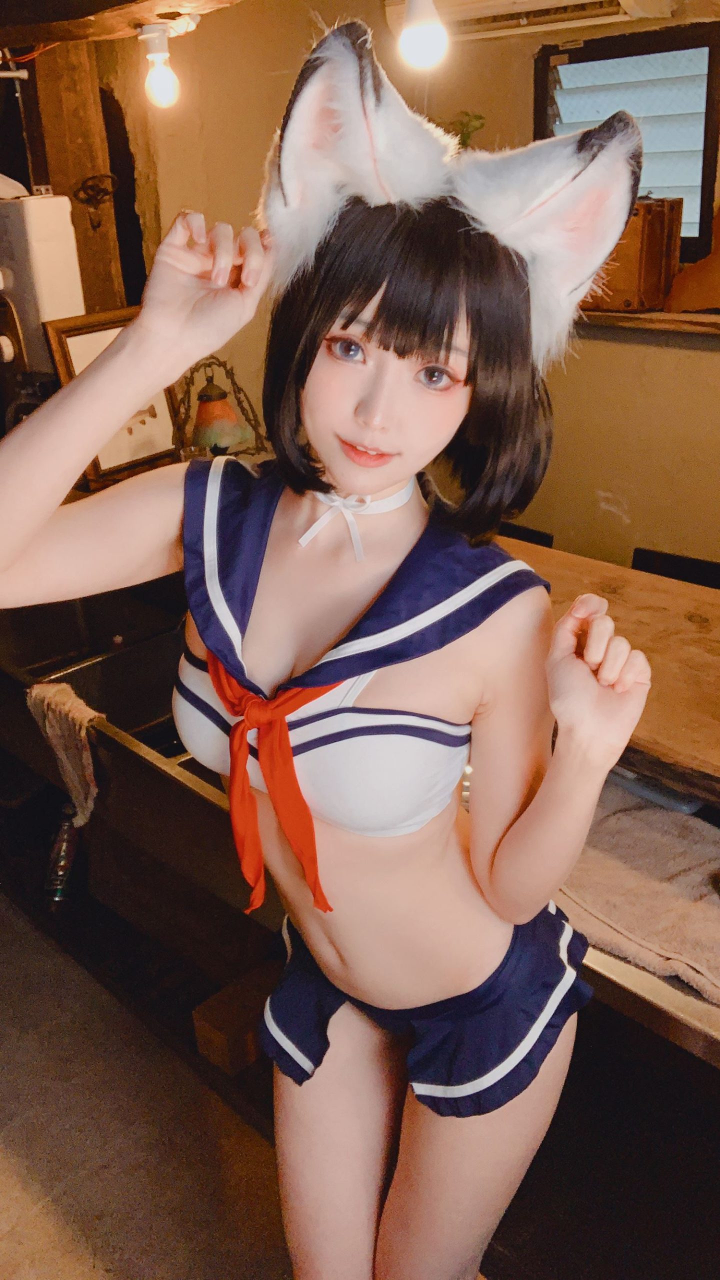 图片[24]-台湾Coser@ElyEE子 獸耳居酒屋 [31P] – 速更版-美库