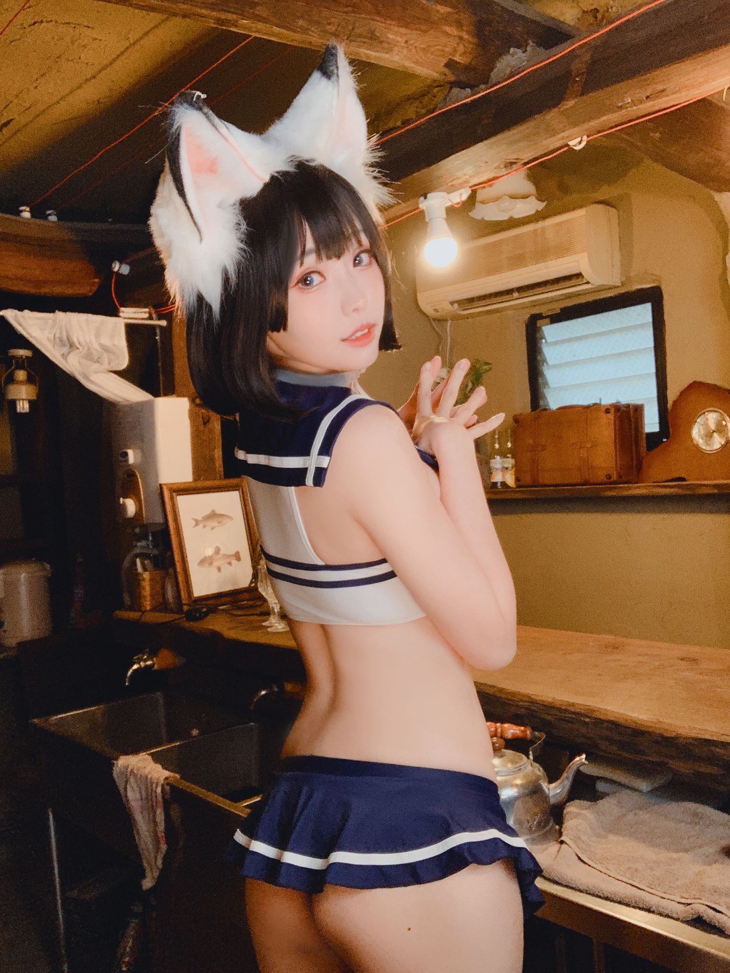 图片[26]-台湾Coser@ElyEE子 獸耳居酒屋 [31P] – 速更版-美库