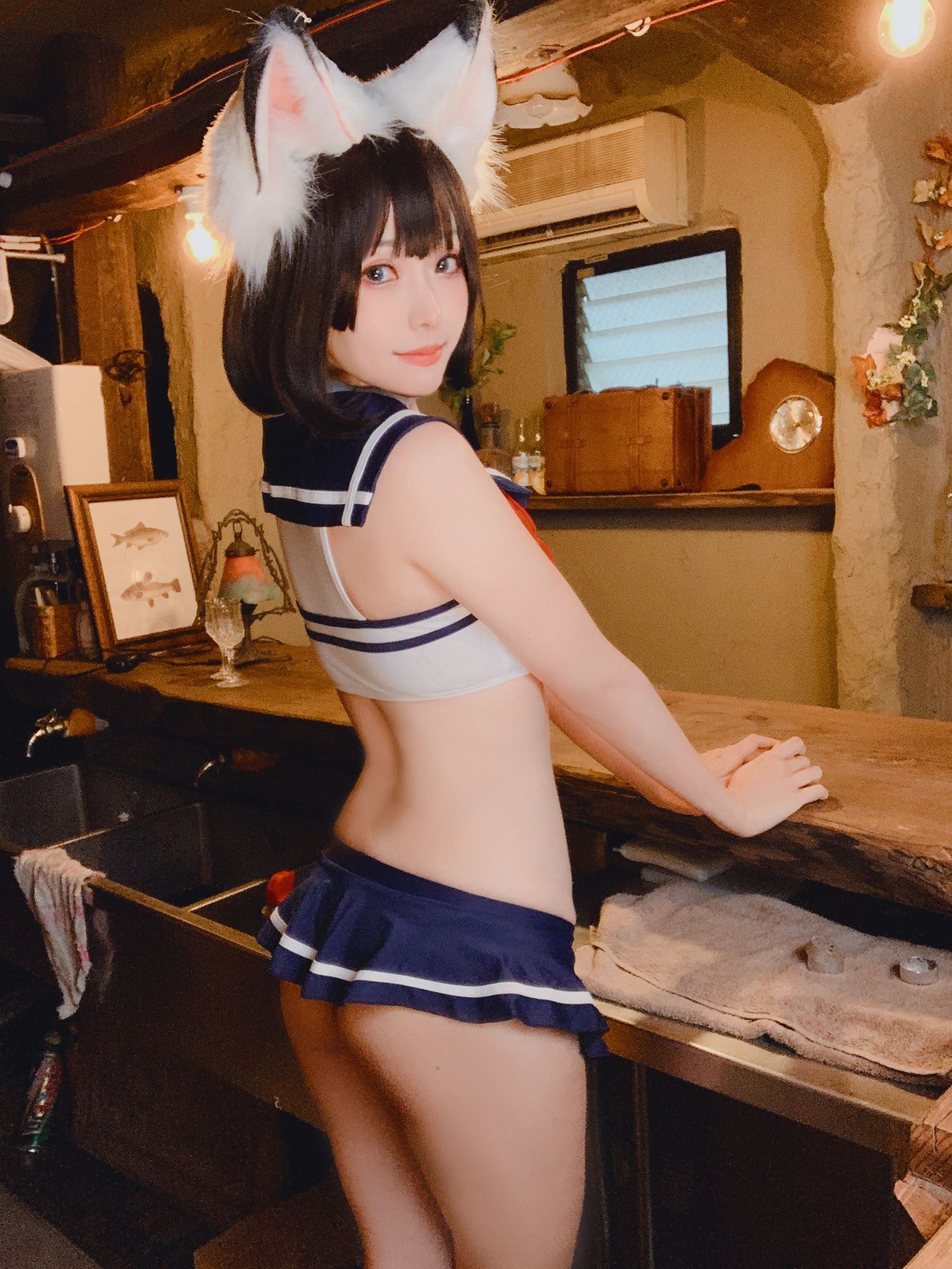 图片[29]-台湾Coser@ElyEE子 獸耳居酒屋 [31P] – 速更版-美库