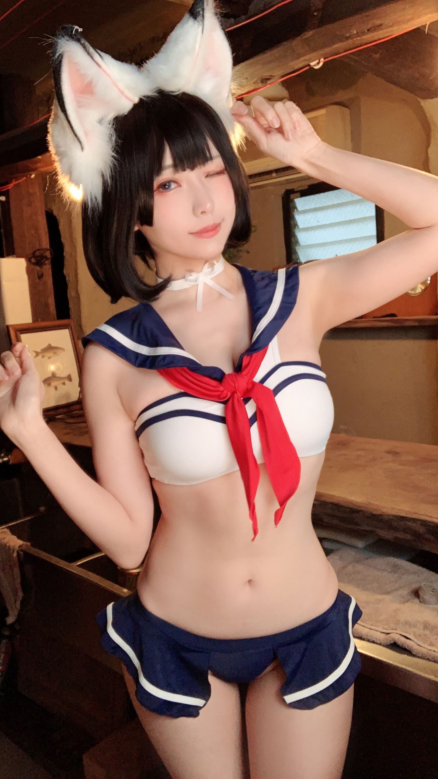 图片[30]-台湾Coser@ElyEE子 獸耳居酒屋 [31P] – 速更版-美库