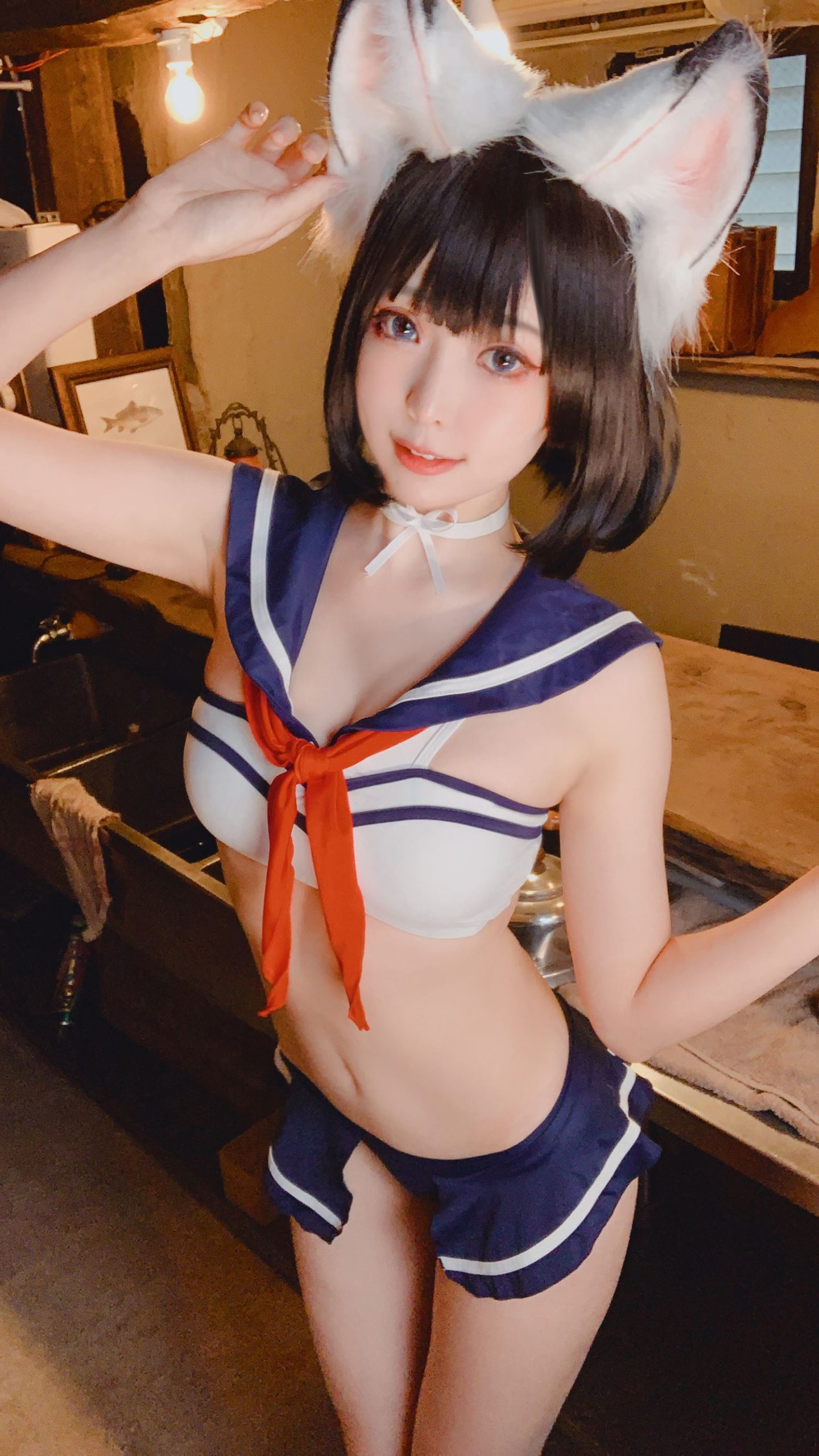 图片[32]-台湾Coser@ElyEE子 獸耳居酒屋 [31P] – 速更版-美库