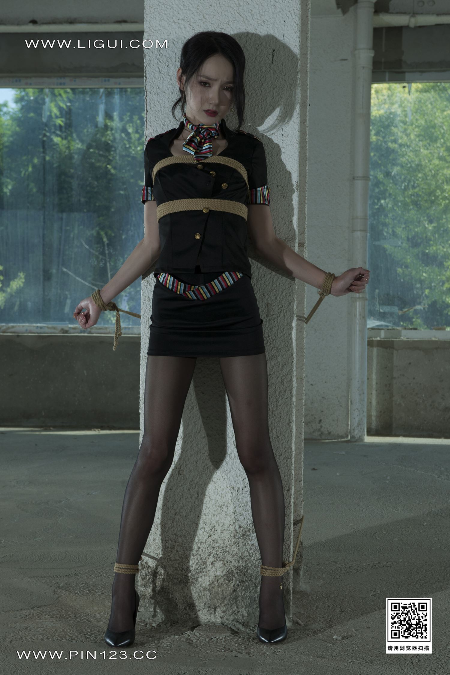 图片[12]-[Ligui丽柜]2022.09.02 劫持空姐 心心[67+1P] – 速更版-美库