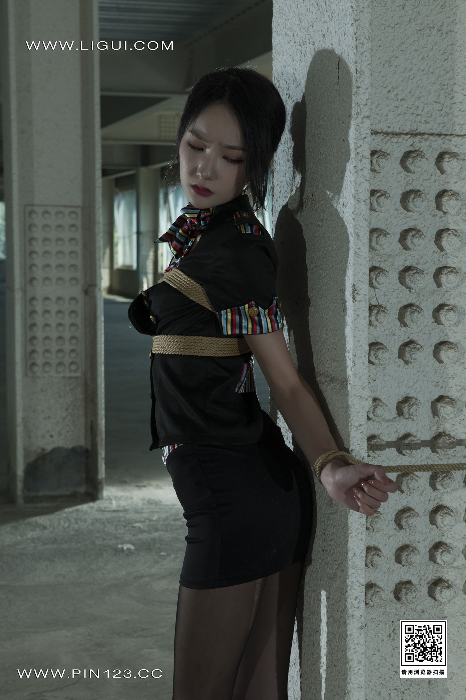 图片[17]-[Ligui丽柜]2022.09.02 劫持空姐 心心[67+1P] – 速更版-美库