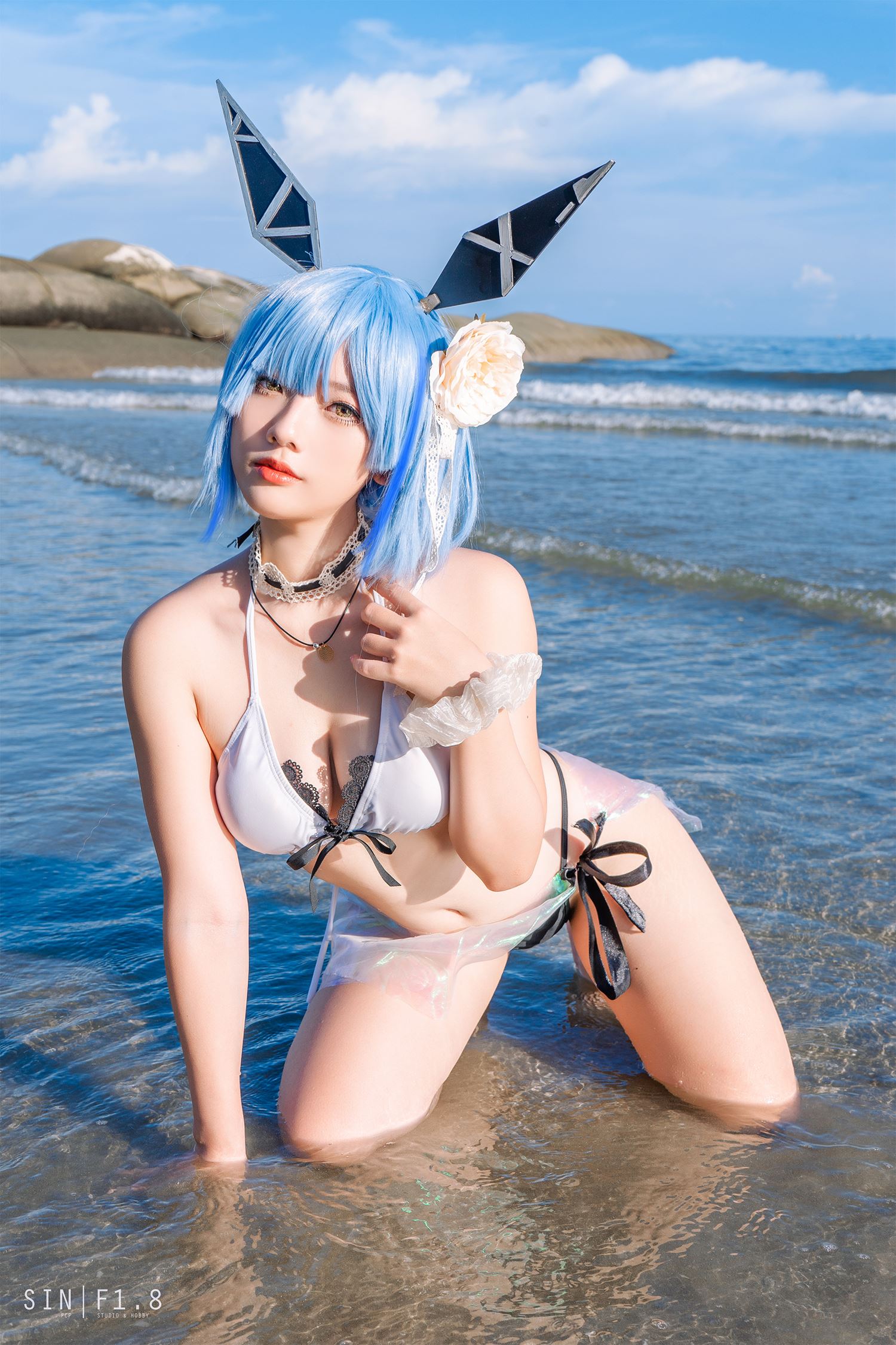 Messie Huang - Gascogne swimsuit[20P] - 速更版-绅士图