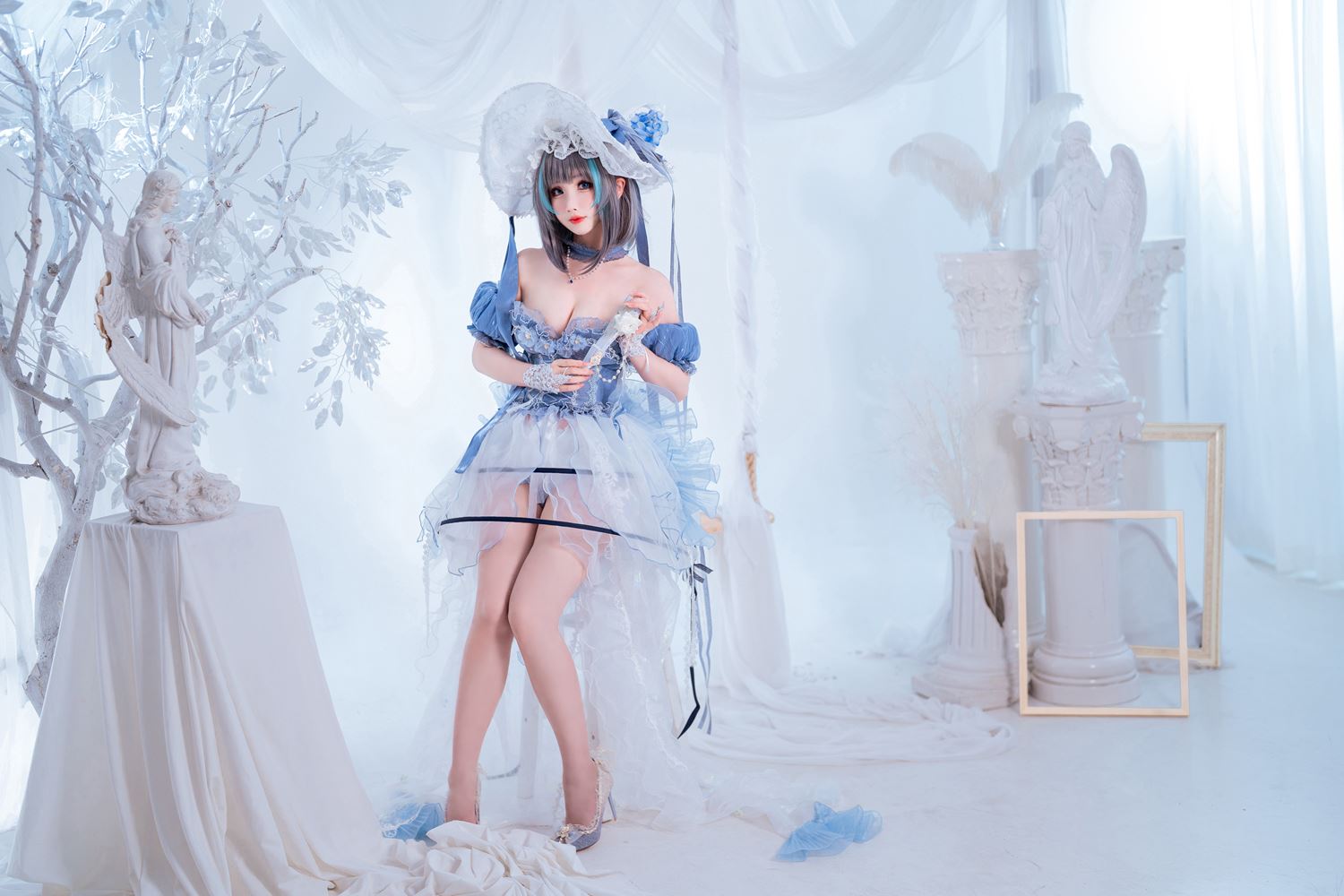 图片[21]-rioko凉凉子 柴郡冰雪公主[21P] – 速更版-美库