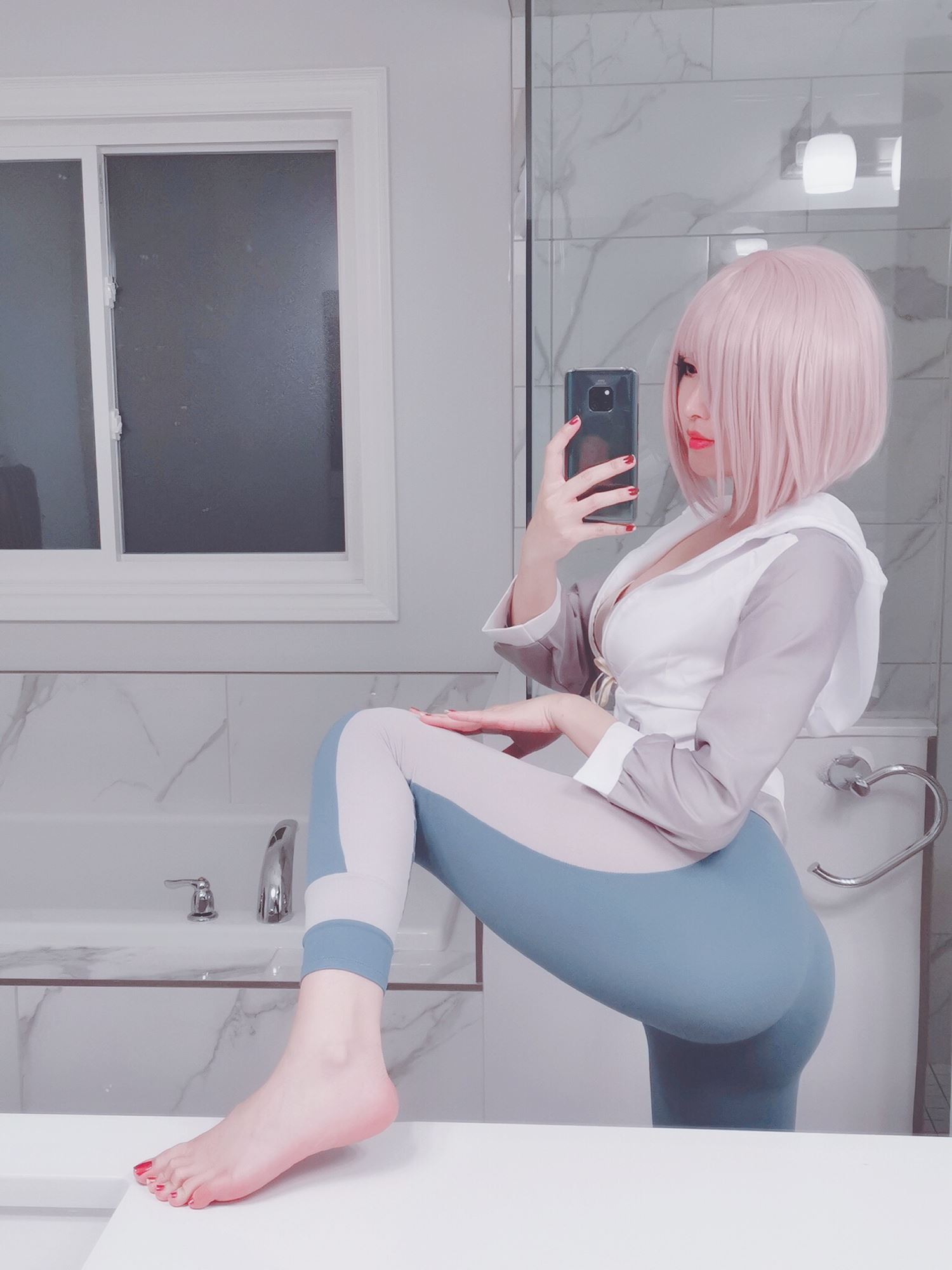 图片[19]-MisswarmJ  – Mash Yoga[30P] – 速更版-美库