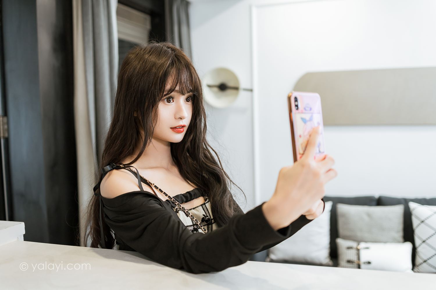 图片[18]-[YALAYI雅拉伊] 2022.09.05 NO.971 温柔的夜 小亭[47P] – 速更版-美库