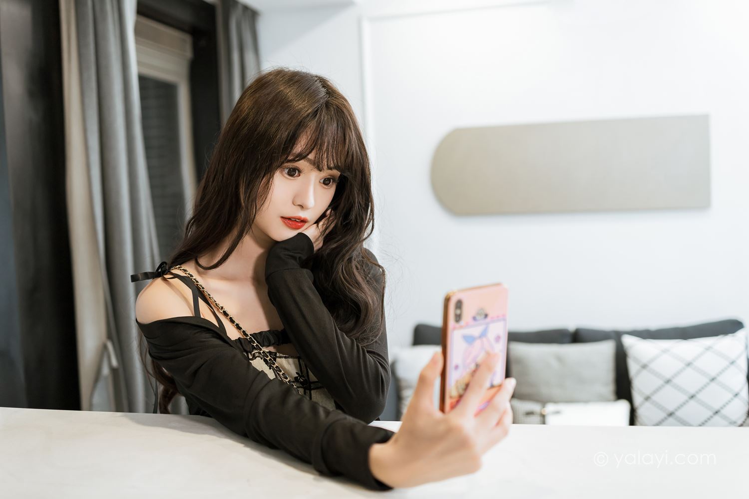 图片[19]-[YALAYI雅拉伊] 2022.09.05 NO.971 温柔的夜 小亭[47P] – 速更版-美库