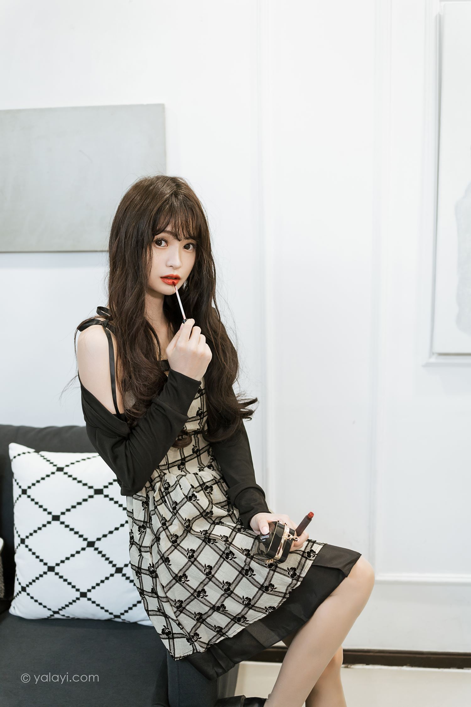 图片[22]-[YALAYI雅拉伊] 2022.09.05 NO.971 温柔的夜 小亭[47P] – 速更版-美库