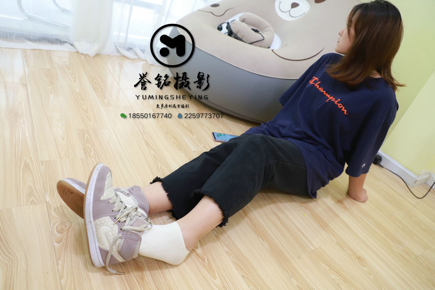 图片[16]-[誉铭传媒]袜足摄影 2019年 NO.005 白棉袜[73P] – 速更版-美库