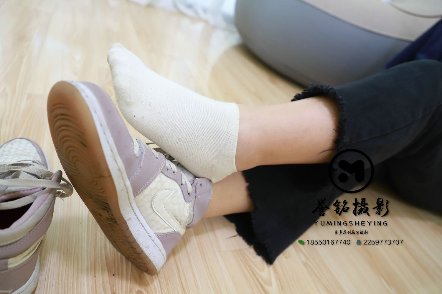 图片[22]-[誉铭传媒]袜足摄影 2019年 NO.005 白棉袜[73P] – 速更版-美库