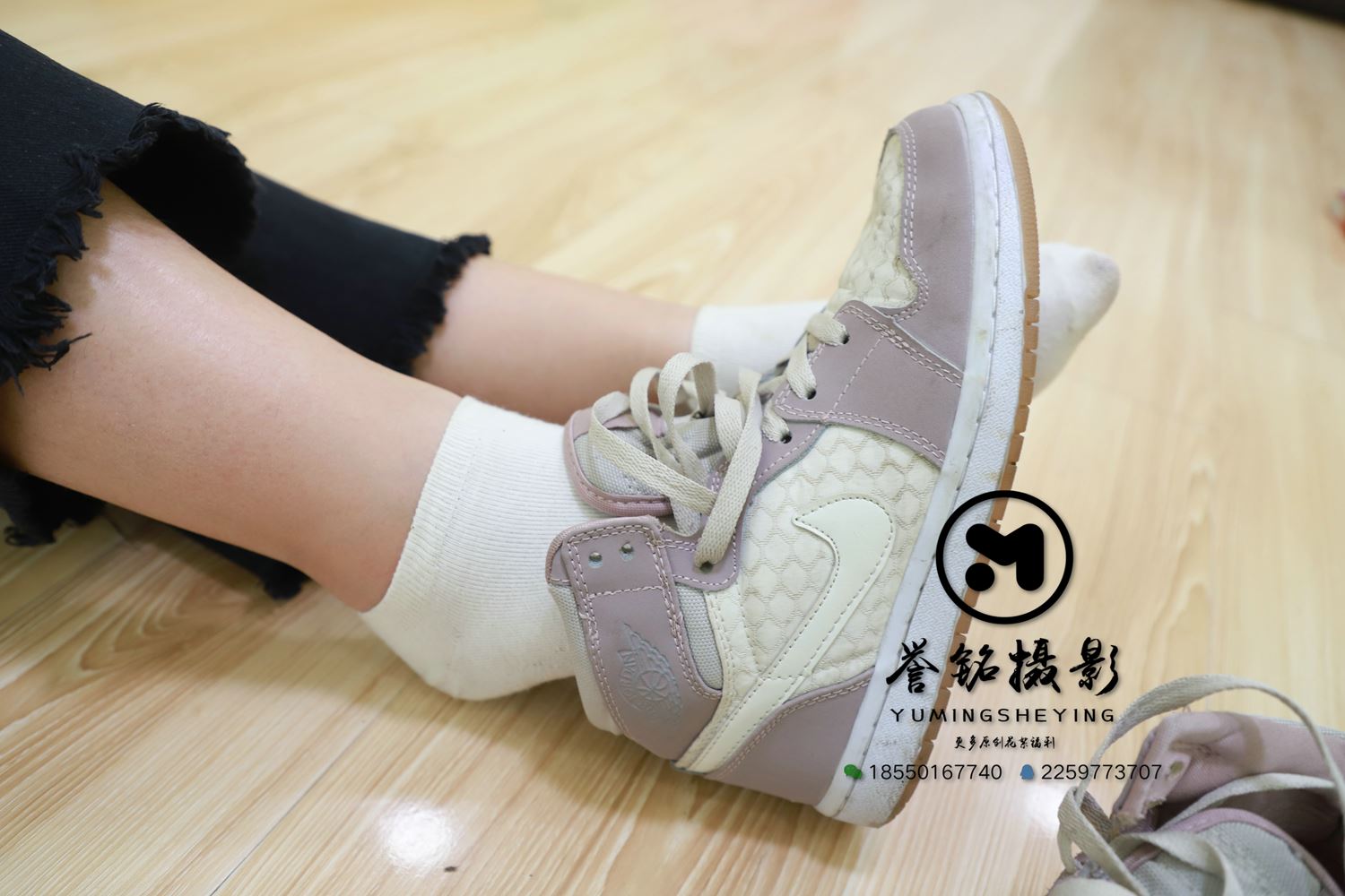 图片[24]-[誉铭传媒]袜足摄影 2019年 NO.005 白棉袜[73P] – 速更版-美库