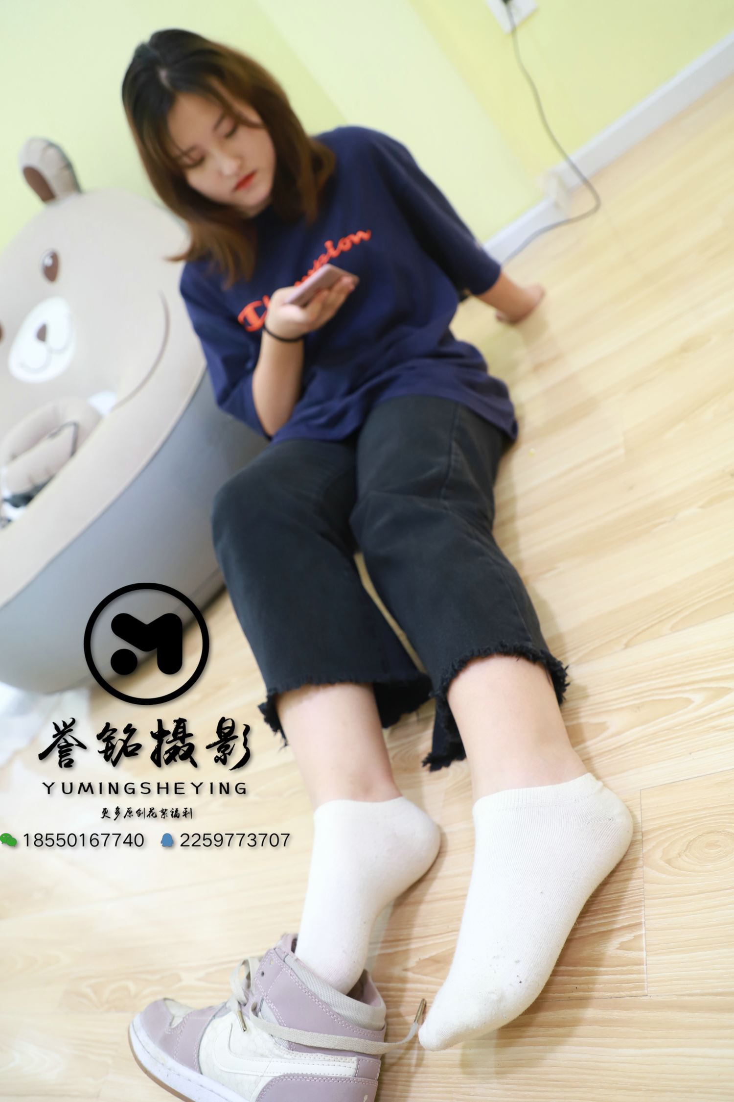 图片[26]-[誉铭传媒]袜足摄影 2019年 NO.005 白棉袜[73P] – 速更版-美库