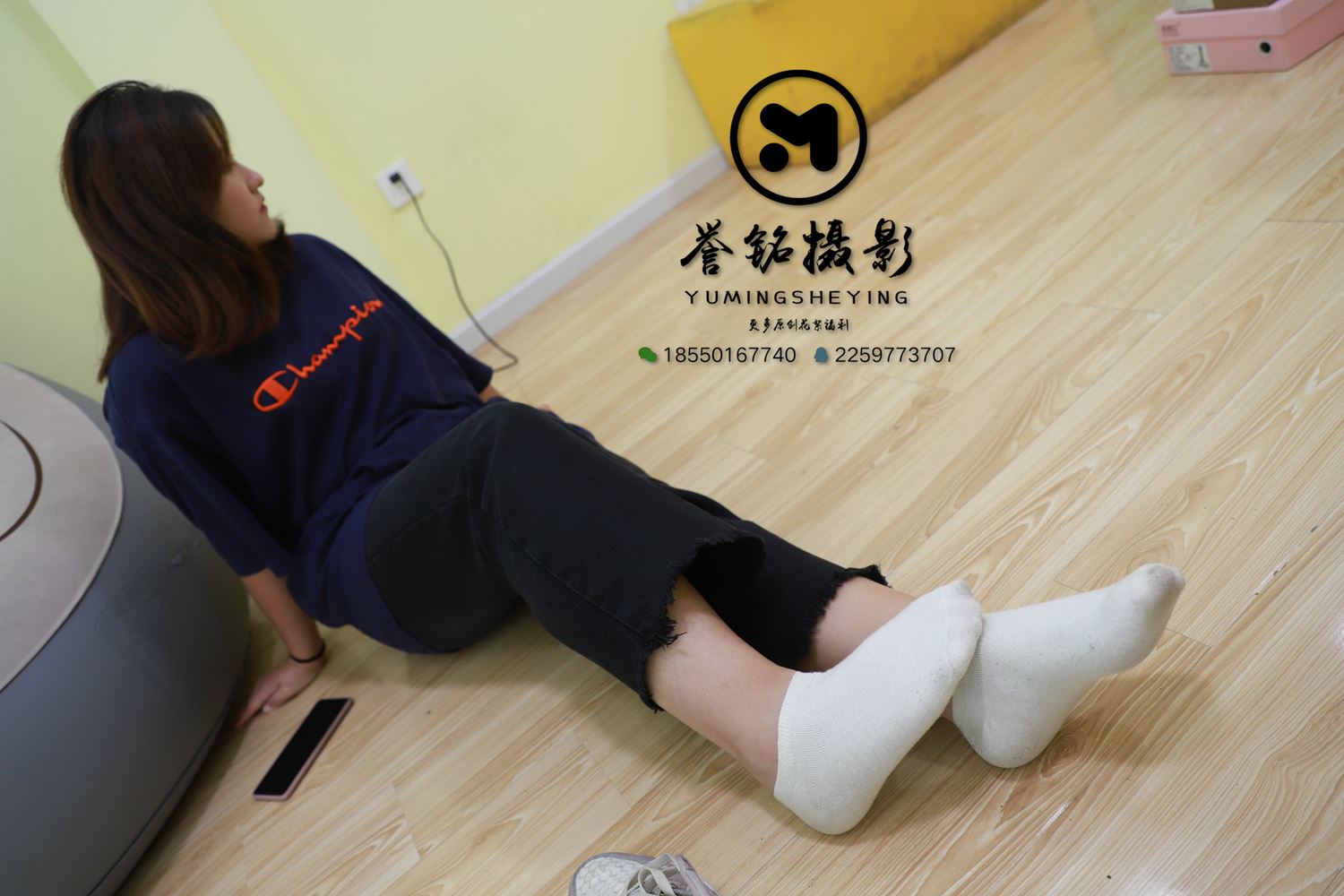 图片[44]-[誉铭传媒]袜足摄影 2019年 NO.005 白棉袜[73P] – 速更版-美库