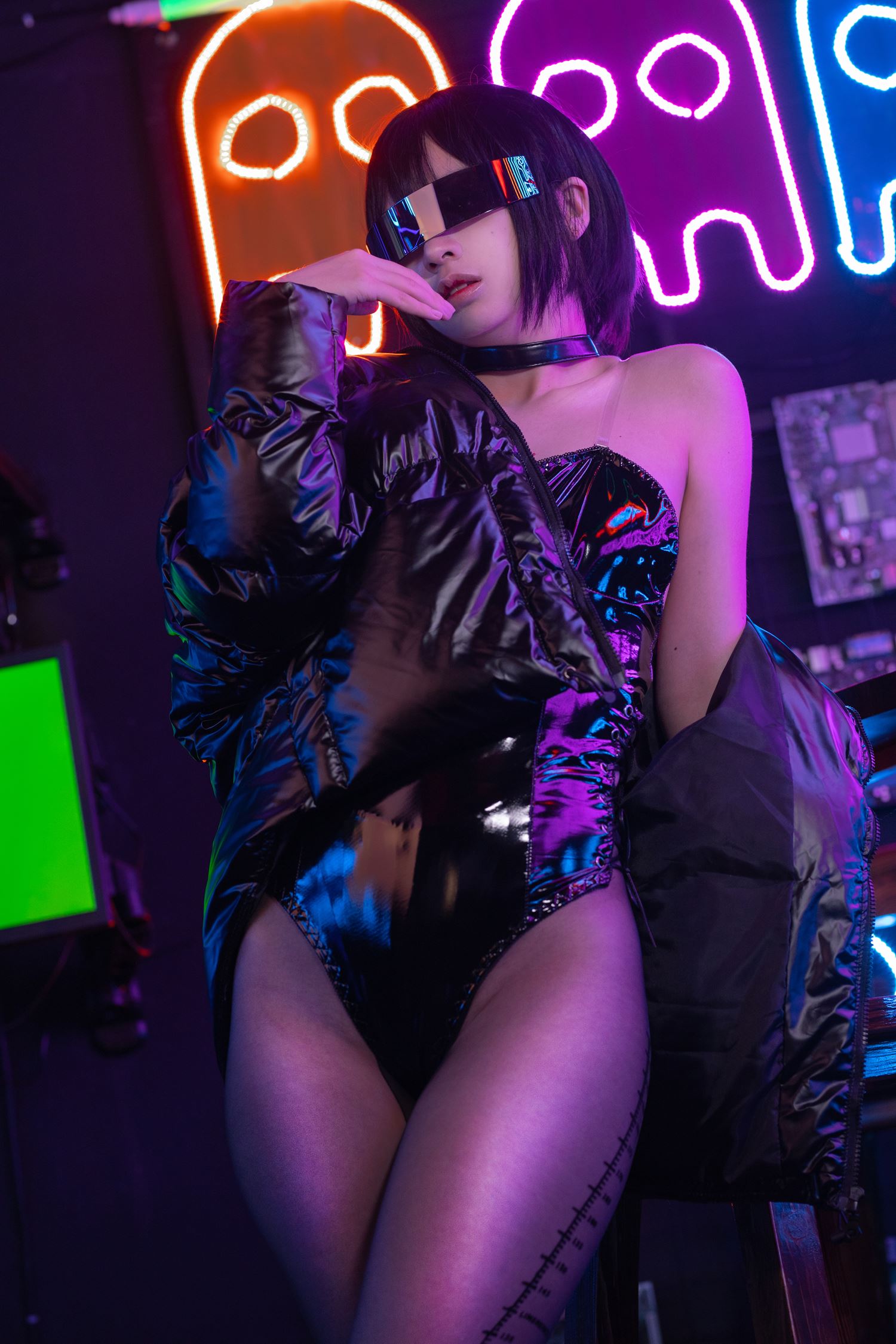 图片[15]-疯猫ss 赛博少女 [38P] – 速更版-美库