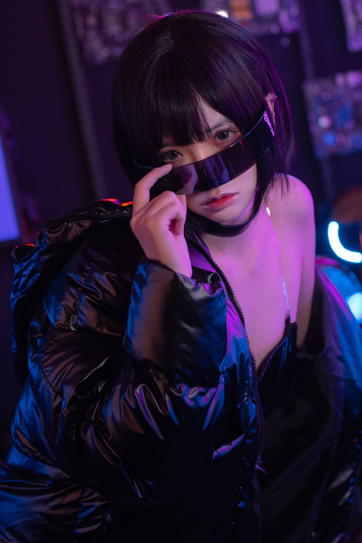 图片[16]-疯猫ss 赛博少女 [38P] – 速更版-美库