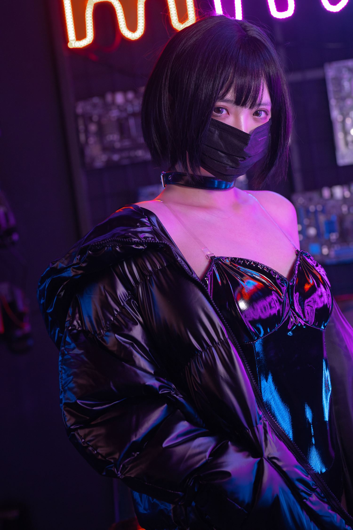 图片[26]-疯猫ss 赛博少女 [38P] – 速更版-美库