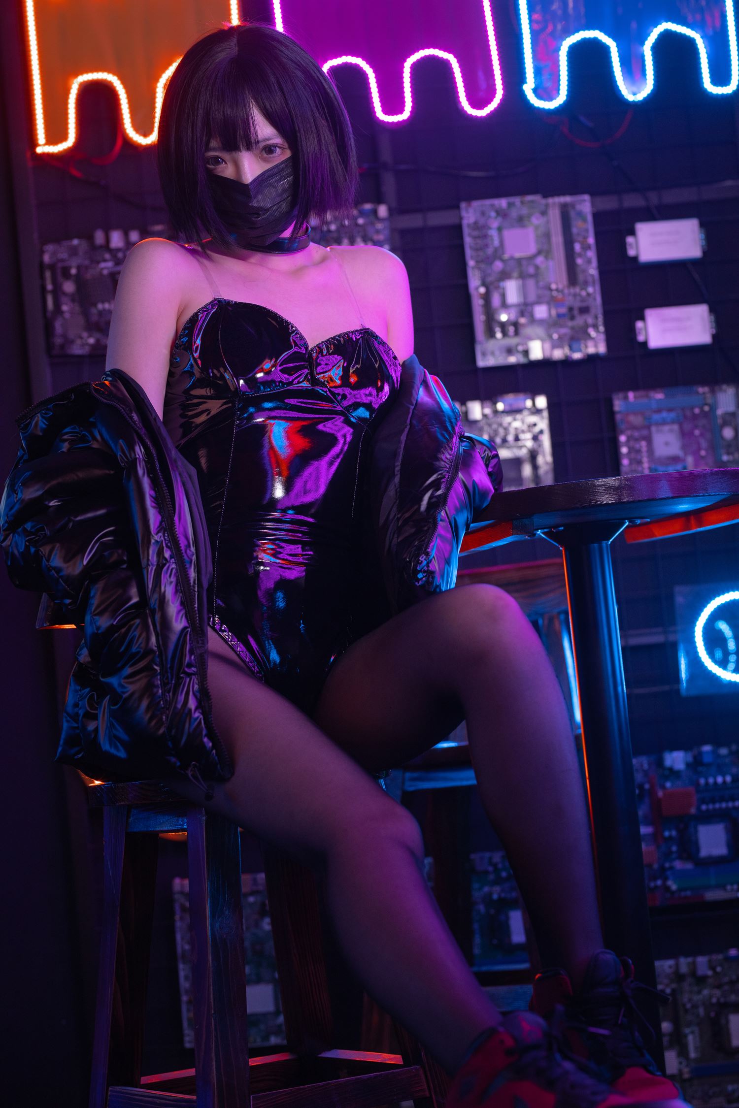 图片[29]-疯猫ss 赛博少女 [38P] – 速更版-美库