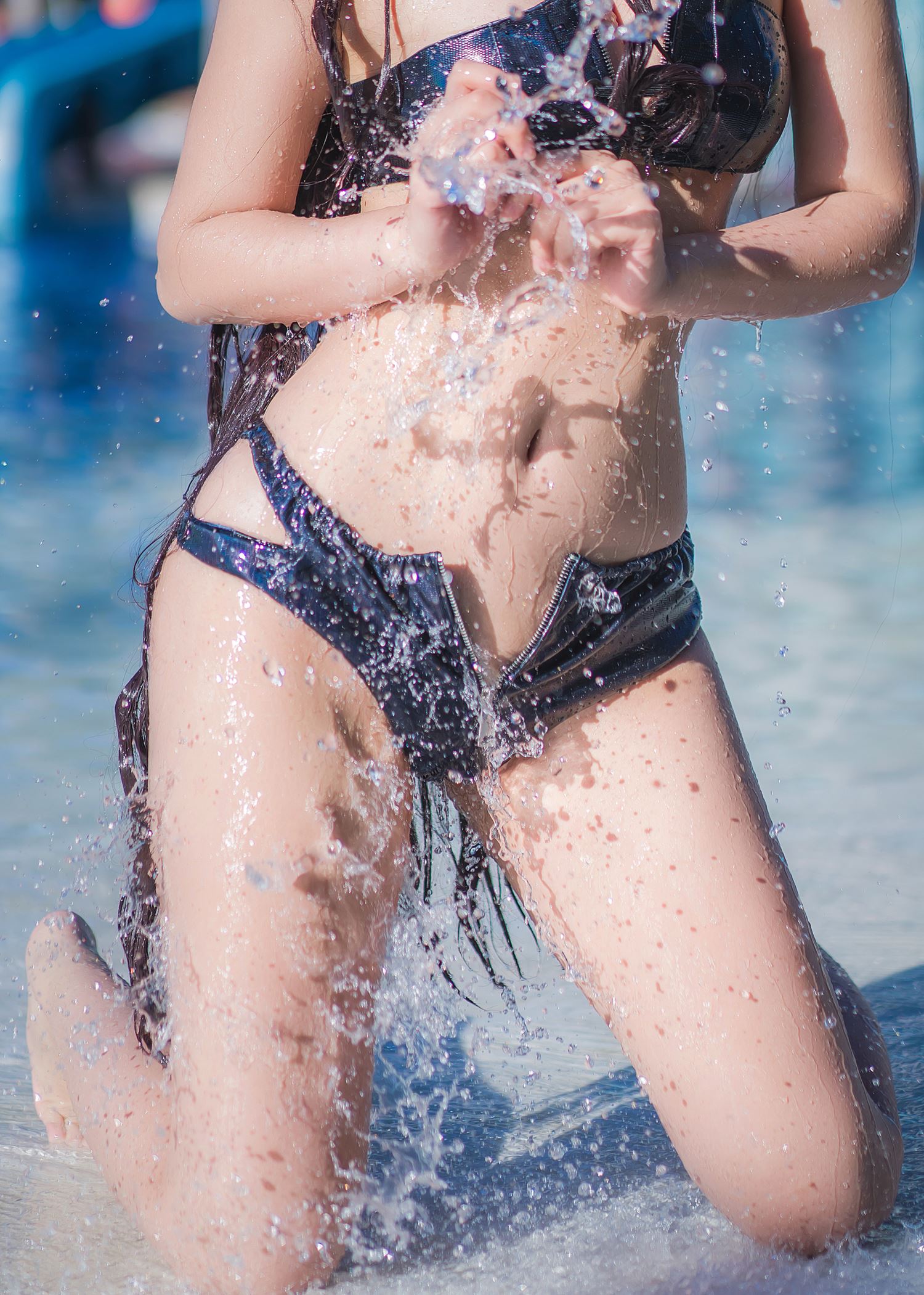 图片[32]-墨玉-M 紫式部泳装 [35P] – 速更版-美库