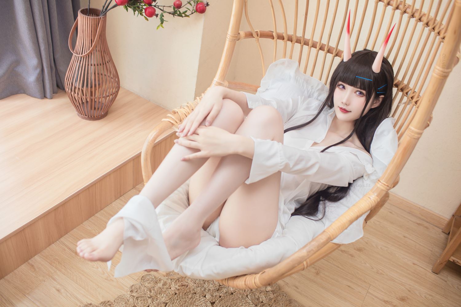 图片[10]-花兮_honoka – 能代 宁静的六叠间[18P] – 速更版-美库