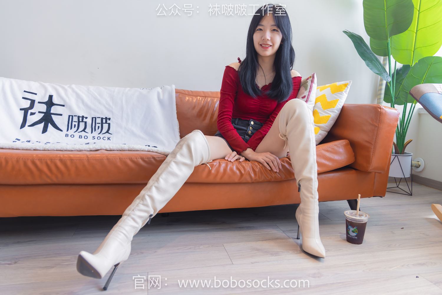 图片[17]-[BoBoSocks袜啵啵]NO.120 小甜豆-高跟长靴、白棉袜、裸足[170P] – 速更版-美库