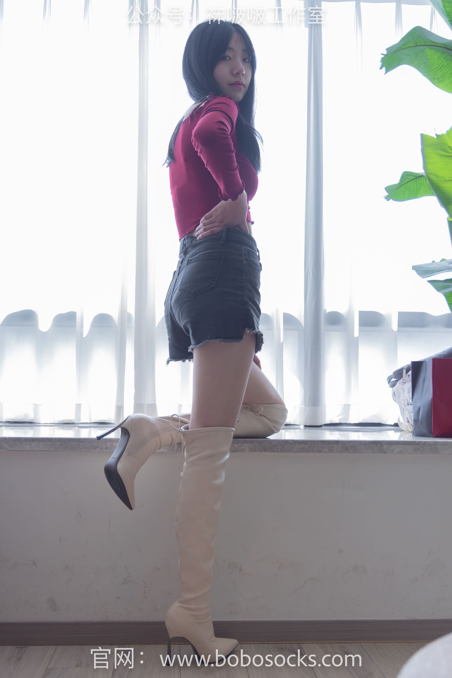 图片[30]-[BoBoSocks袜啵啵]NO.120 小甜豆-高跟长靴、白棉袜、裸足[170P] – 速更版-美库