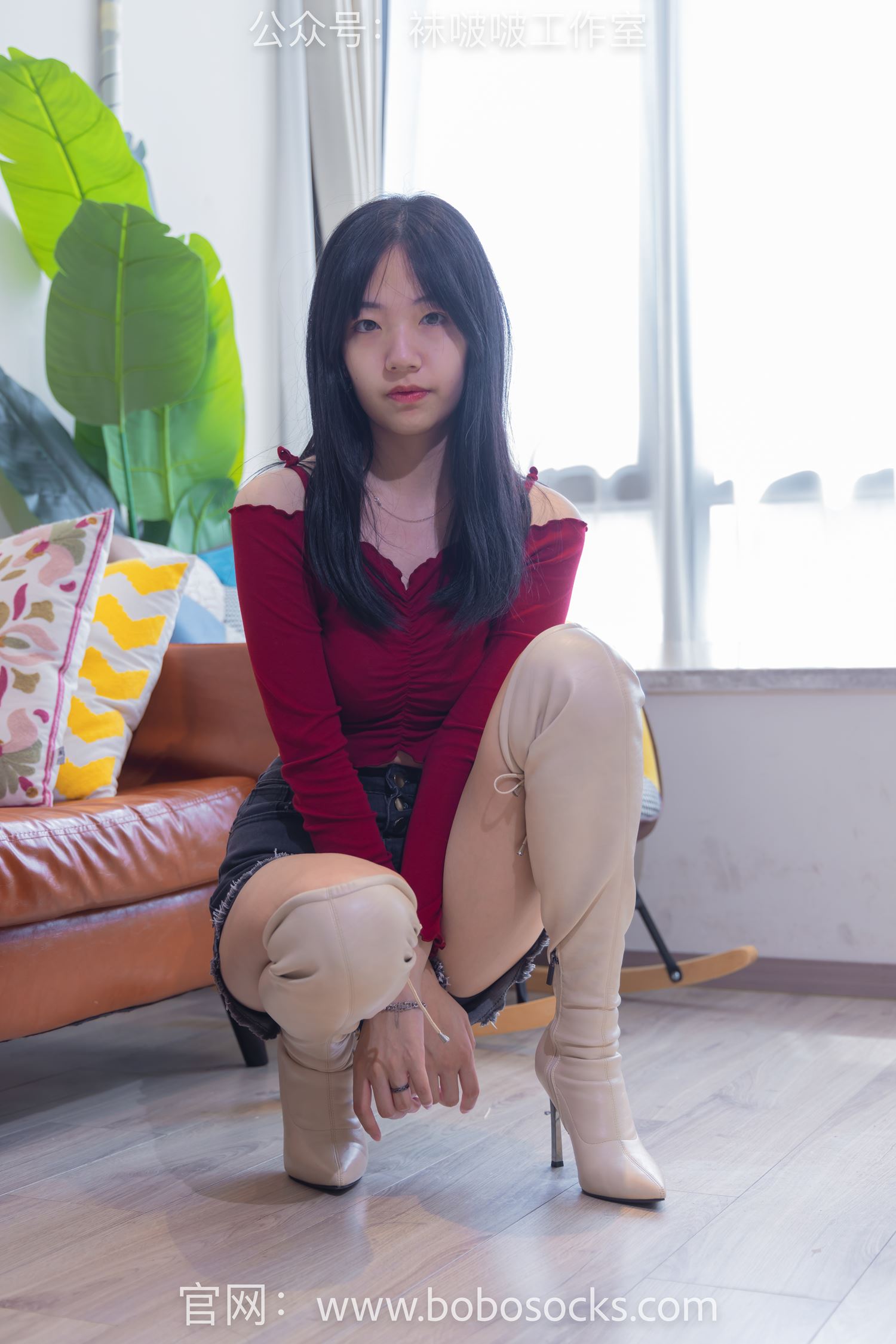 图片[35]-[BoBoSocks袜啵啵]NO.120 小甜豆-高跟长靴、白棉袜、裸足[170P] – 速更版-美库