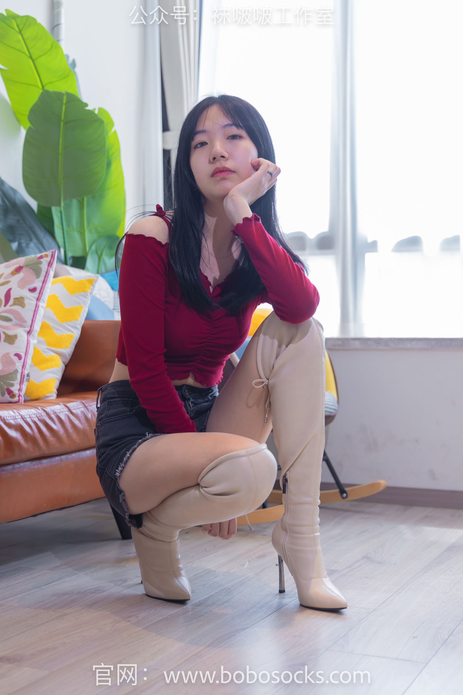 图片[36]-[BoBoSocks袜啵啵]NO.120 小甜豆-高跟长靴、白棉袜、裸足[170P] – 速更版-美库