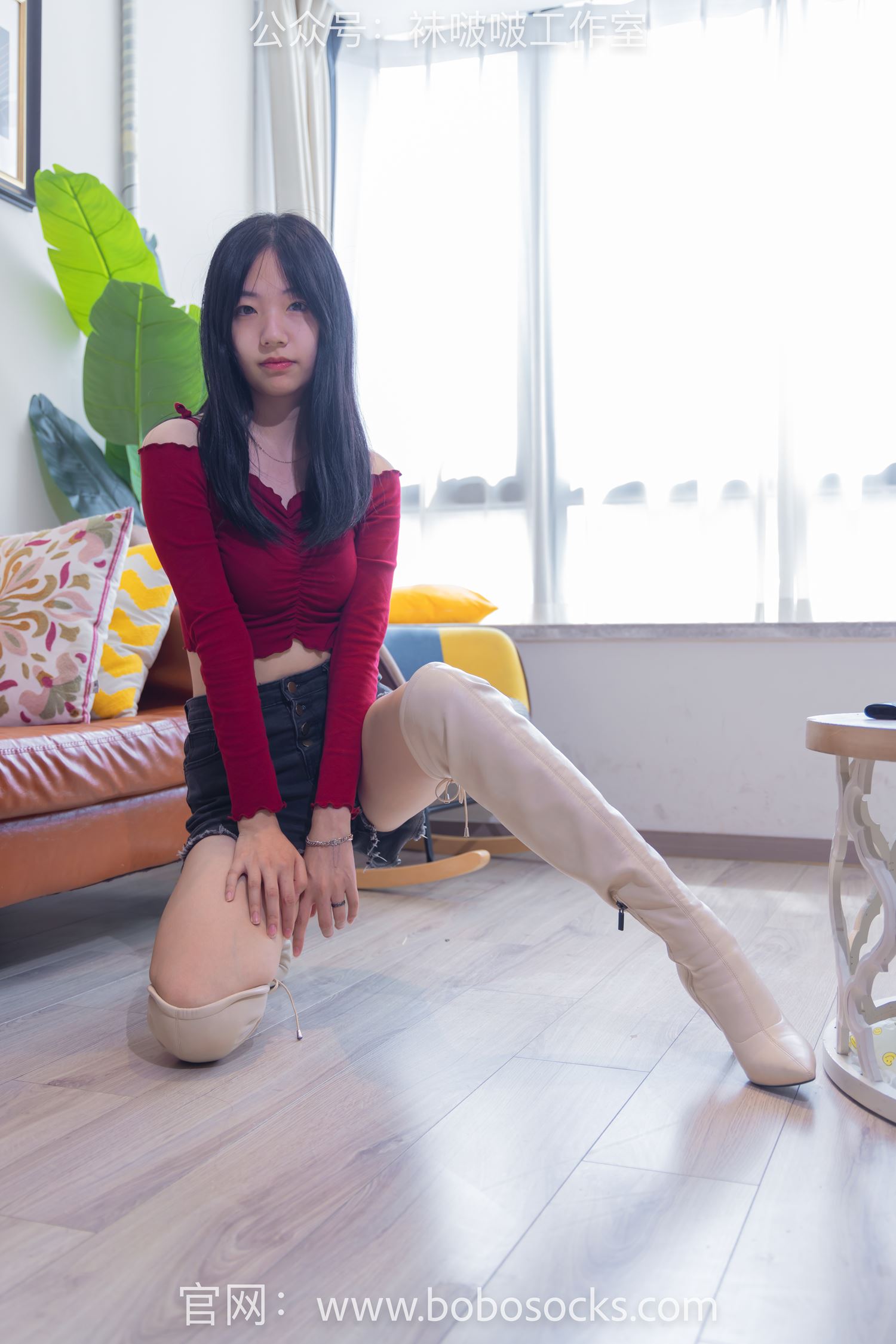 图片[37]-[BoBoSocks袜啵啵]NO.120 小甜豆-高跟长靴、白棉袜、裸足[170P] – 速更版-美库