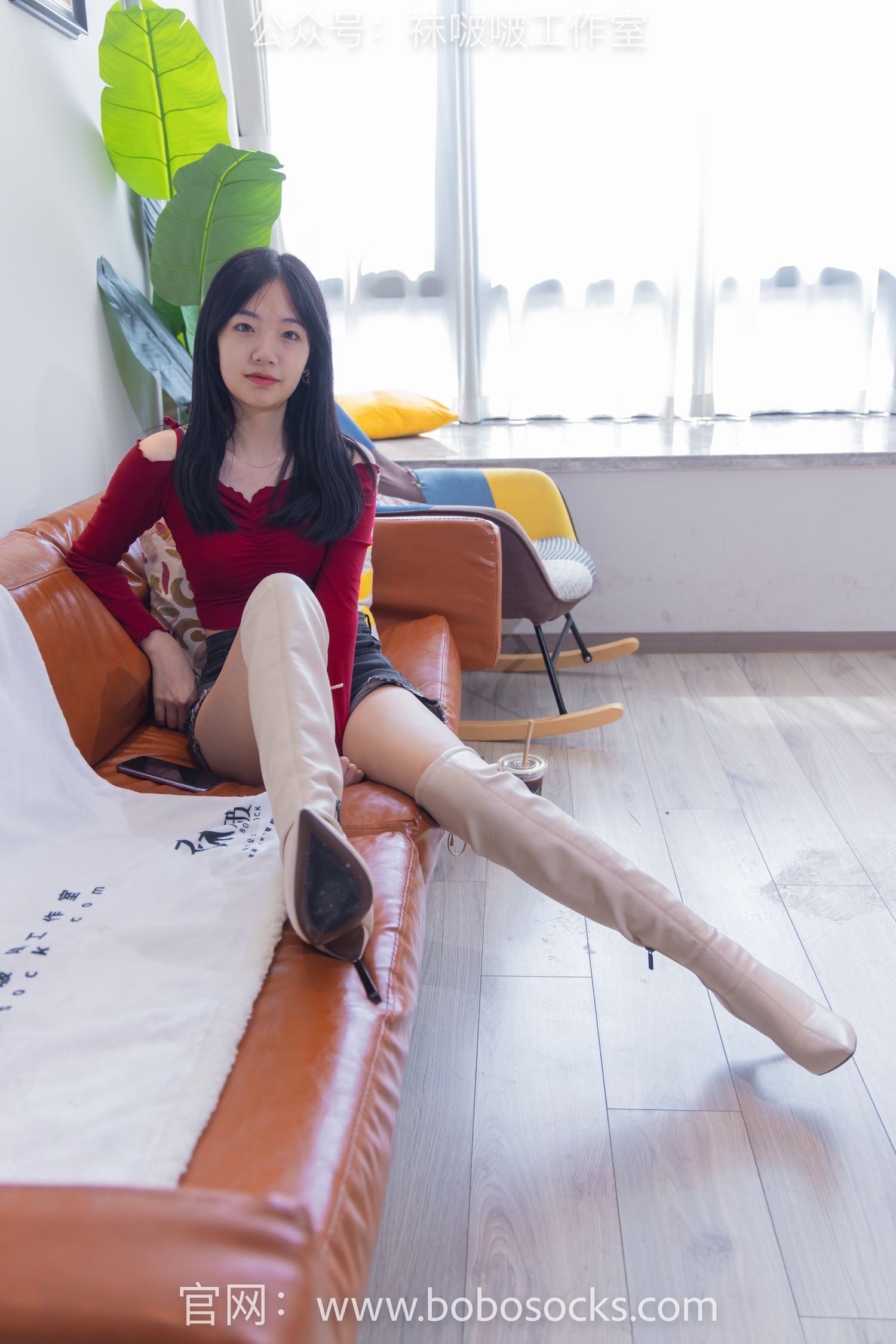 图片[39]-[BoBoSocks袜啵啵]NO.120 小甜豆-高跟长靴、白棉袜、裸足[170P] – 速更版-美库