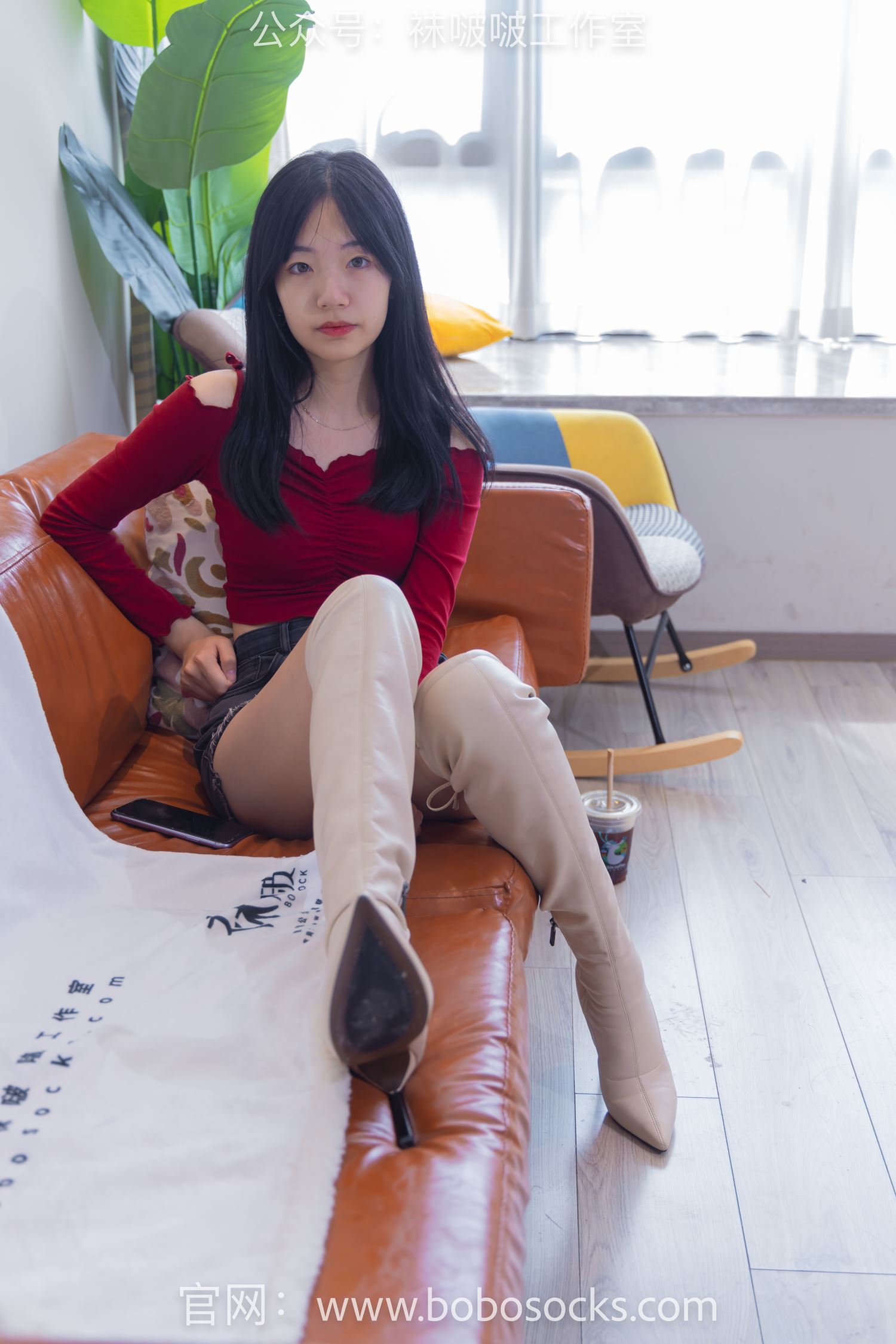 图片[40]-[BoBoSocks袜啵啵]NO.120 小甜豆-高跟长靴、白棉袜、裸足[170P] – 速更版-美库