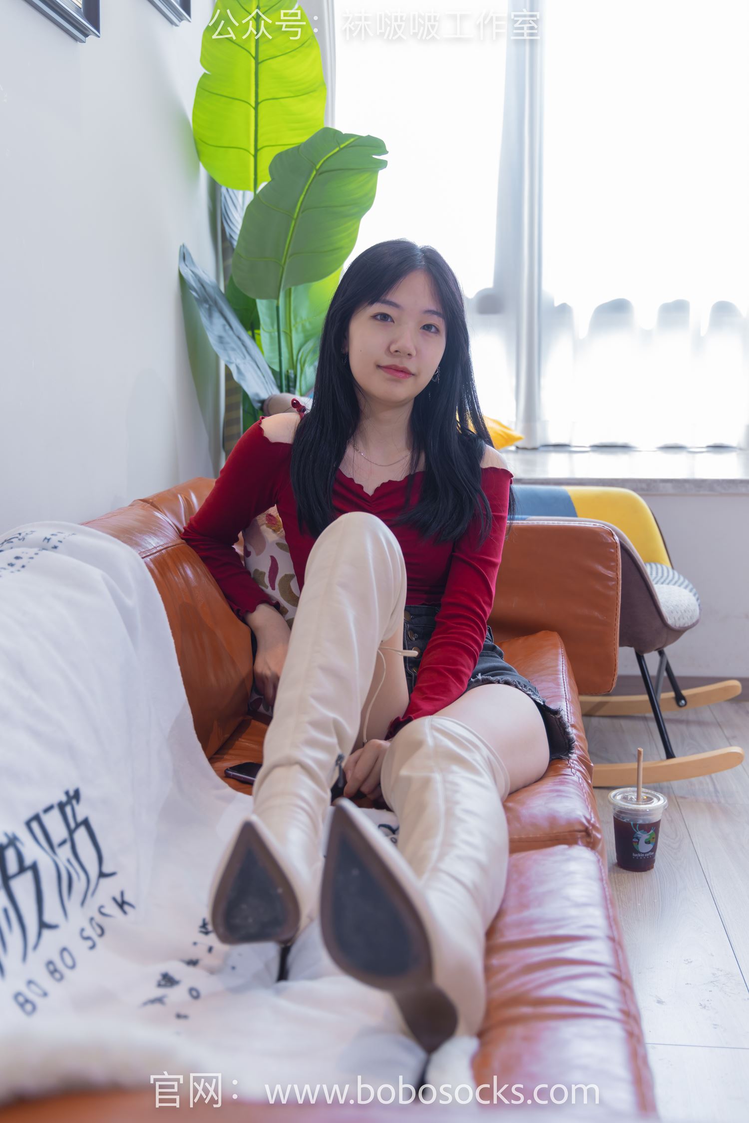 图片[42]-[BoBoSocks袜啵啵]NO.120 小甜豆-高跟长靴、白棉袜、裸足[170P] – 速更版-美库