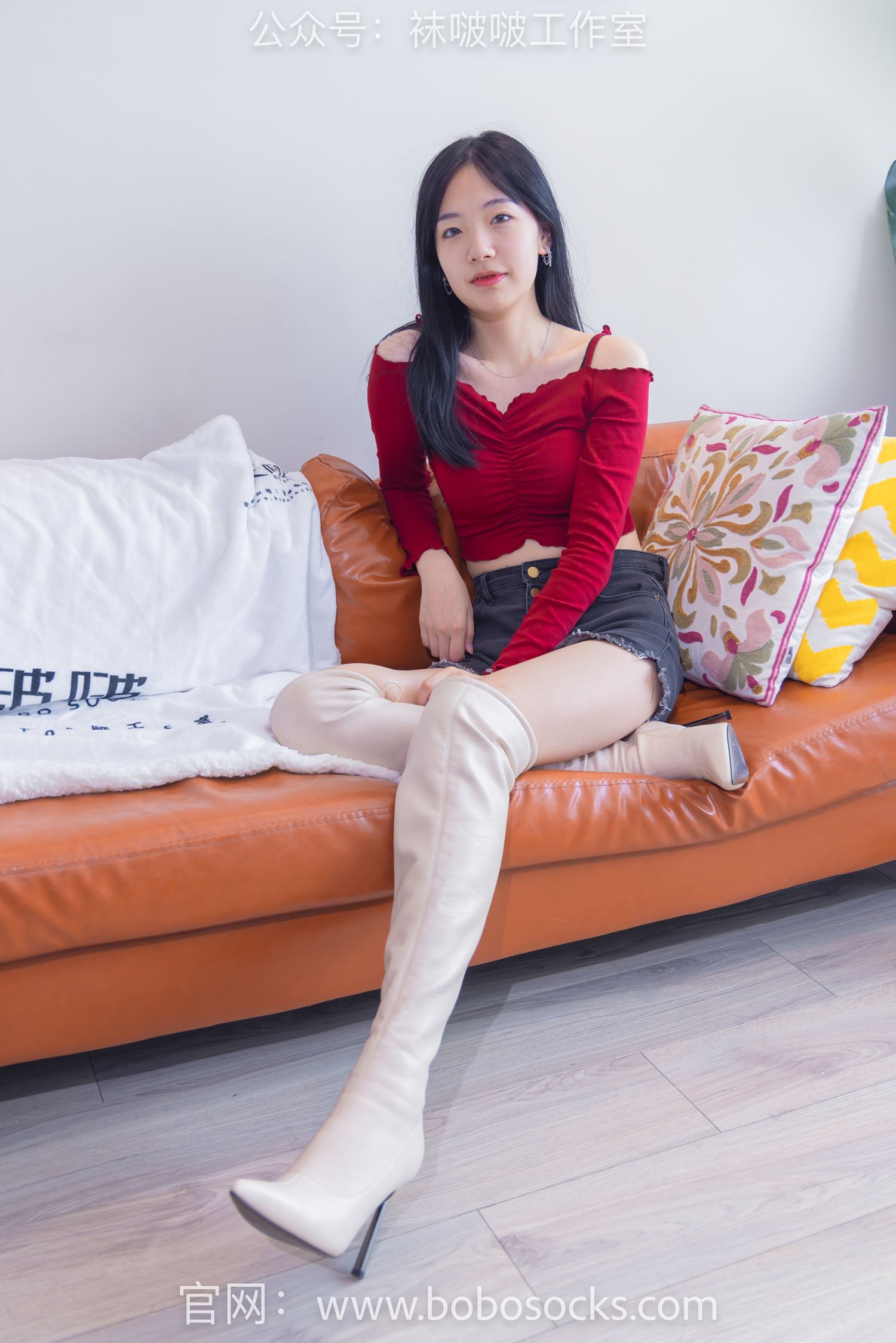 图片[53]-[BoBoSocks袜啵啵]NO.120 小甜豆-高跟长靴、白棉袜、裸足[170P] – 速更版-美库