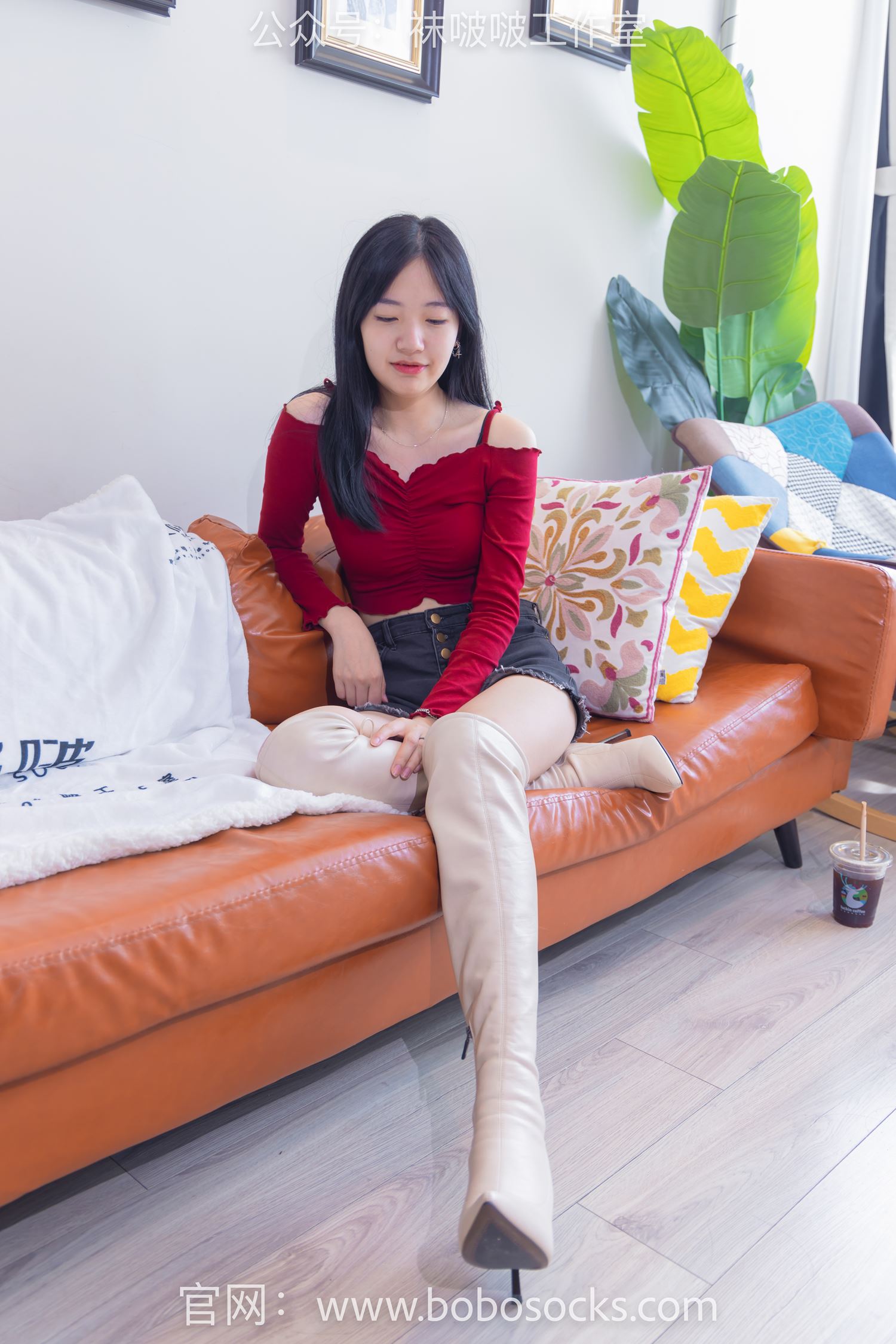 图片[54]-[BoBoSocks袜啵啵]NO.120 小甜豆-高跟长靴、白棉袜、裸足[170P] – 速更版-美库