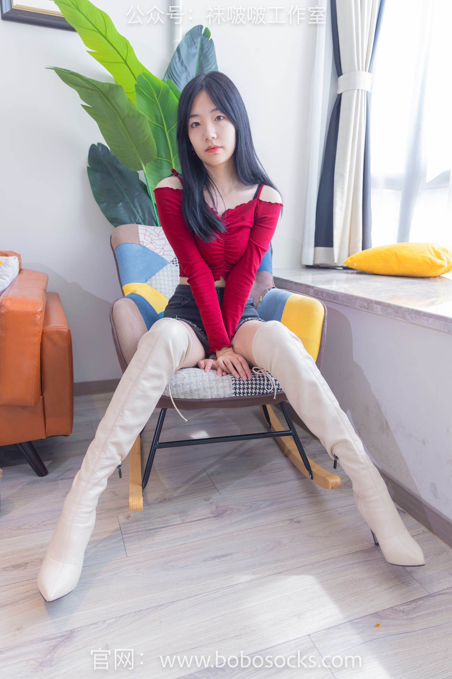 图片[61]-[BoBoSocks袜啵啵]NO.120 小甜豆-高跟长靴、白棉袜、裸足[170P] – 速更版-美库