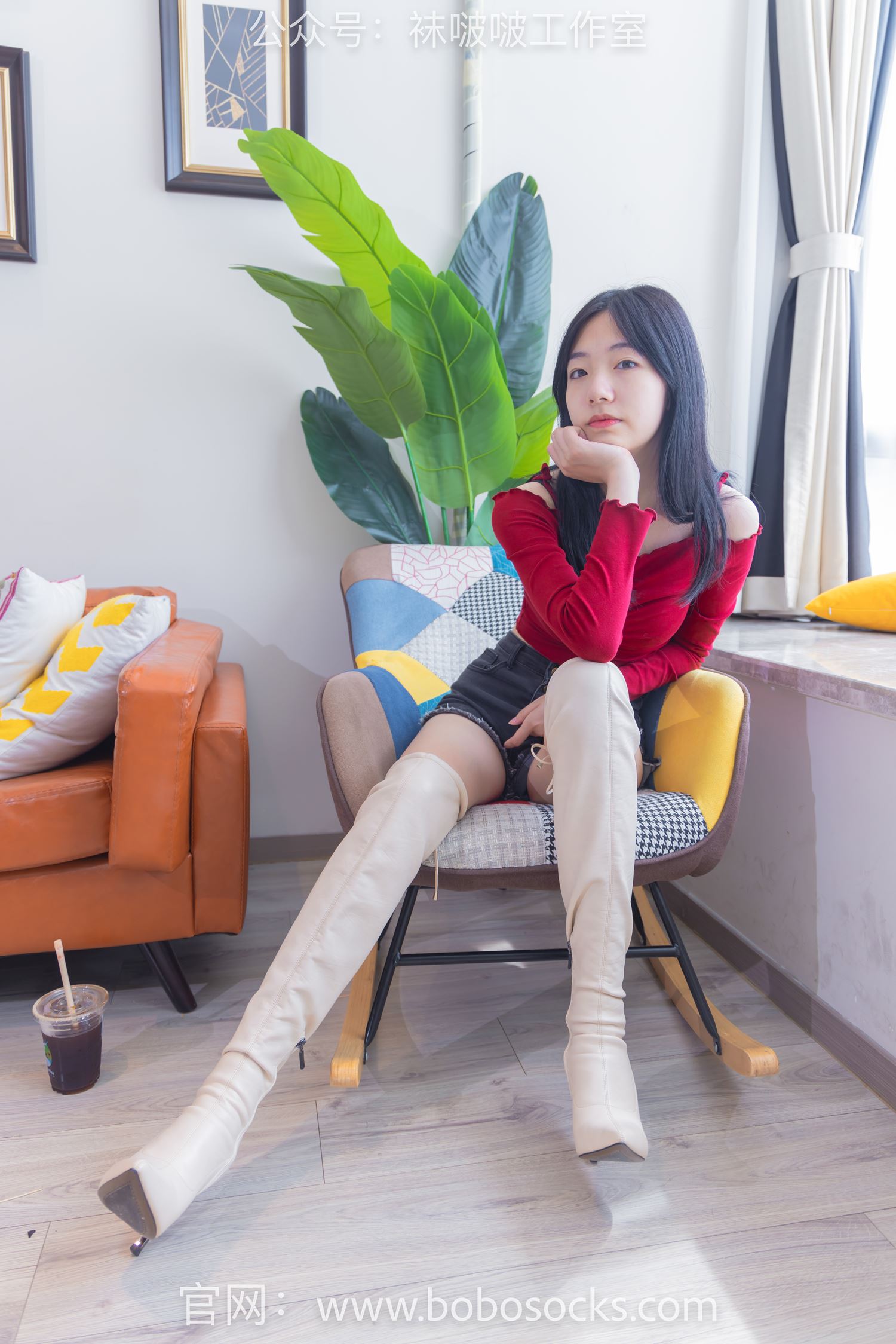 图片[65]-[BoBoSocks袜啵啵]NO.120 小甜豆-高跟长靴、白棉袜、裸足[170P] – 速更版-美库