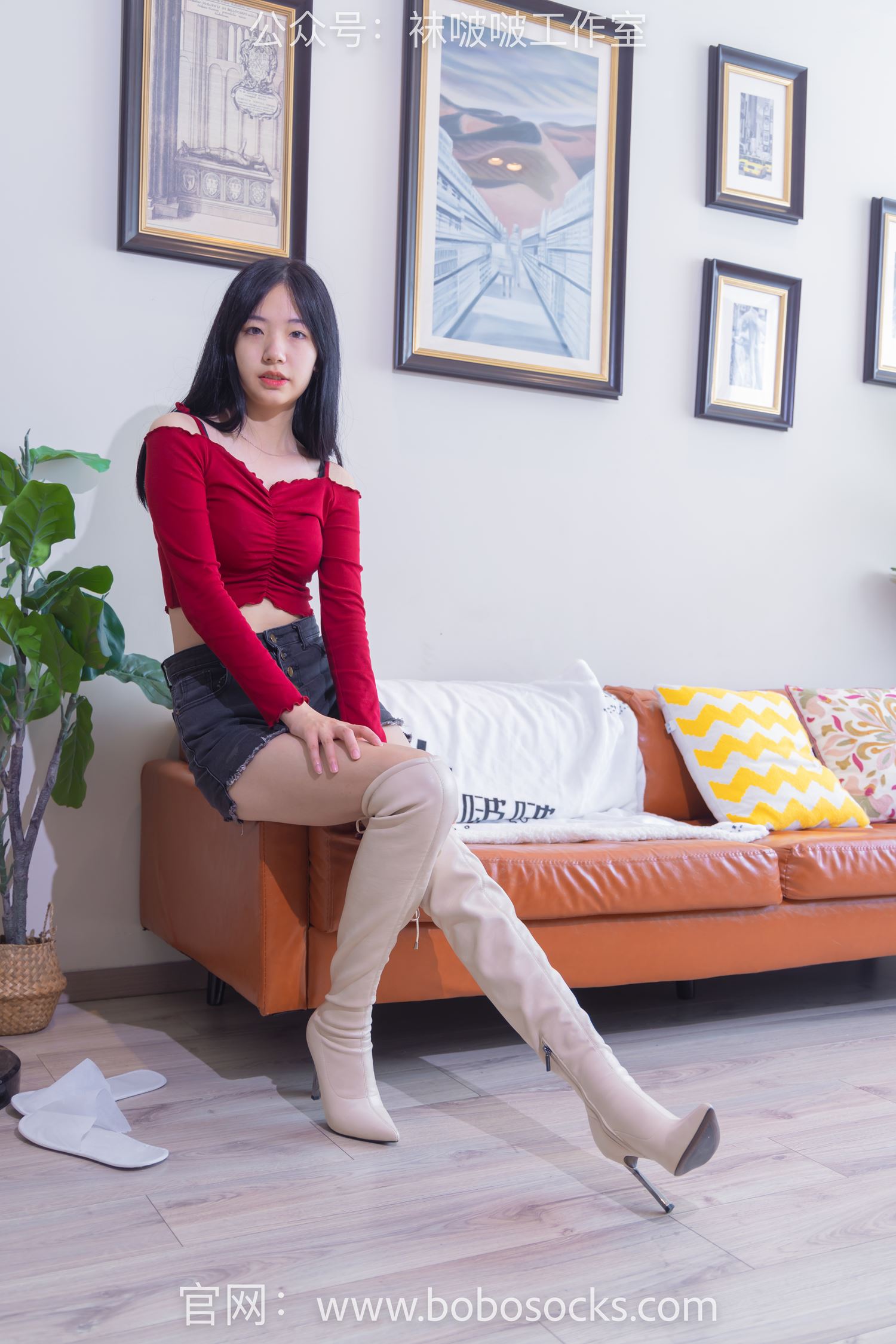 图片[80]-[BoBoSocks袜啵啵]NO.120 小甜豆-高跟长靴、白棉袜、裸足[170P] – 速更版-美库