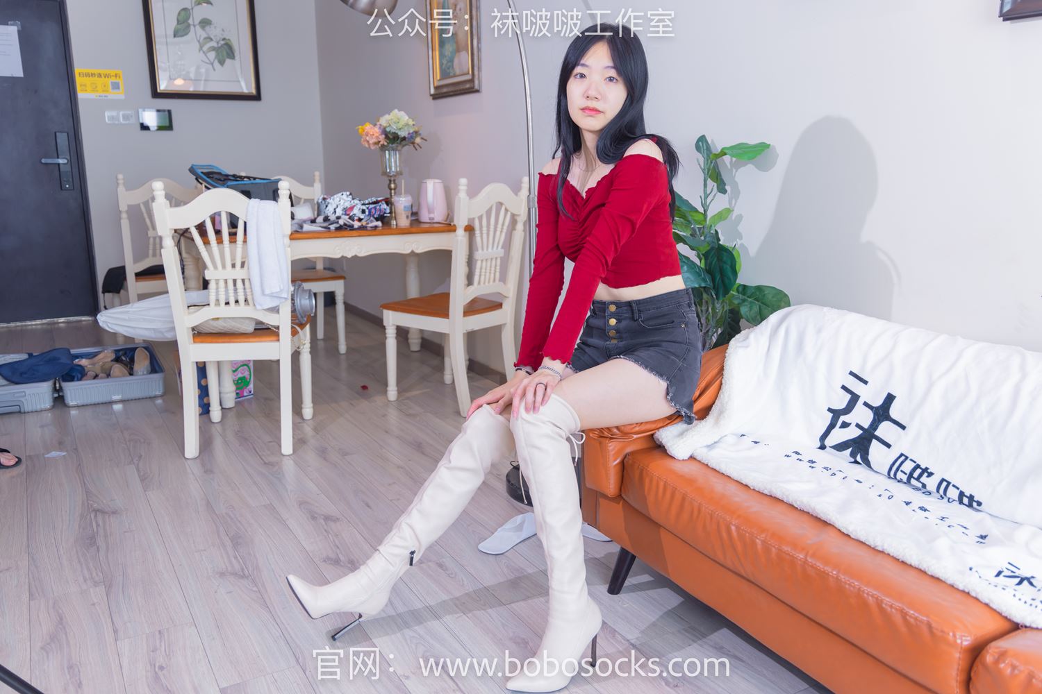 图片[87]-[BoBoSocks袜啵啵]NO.120 小甜豆-高跟长靴、白棉袜、裸足[170P] – 速更版-美库