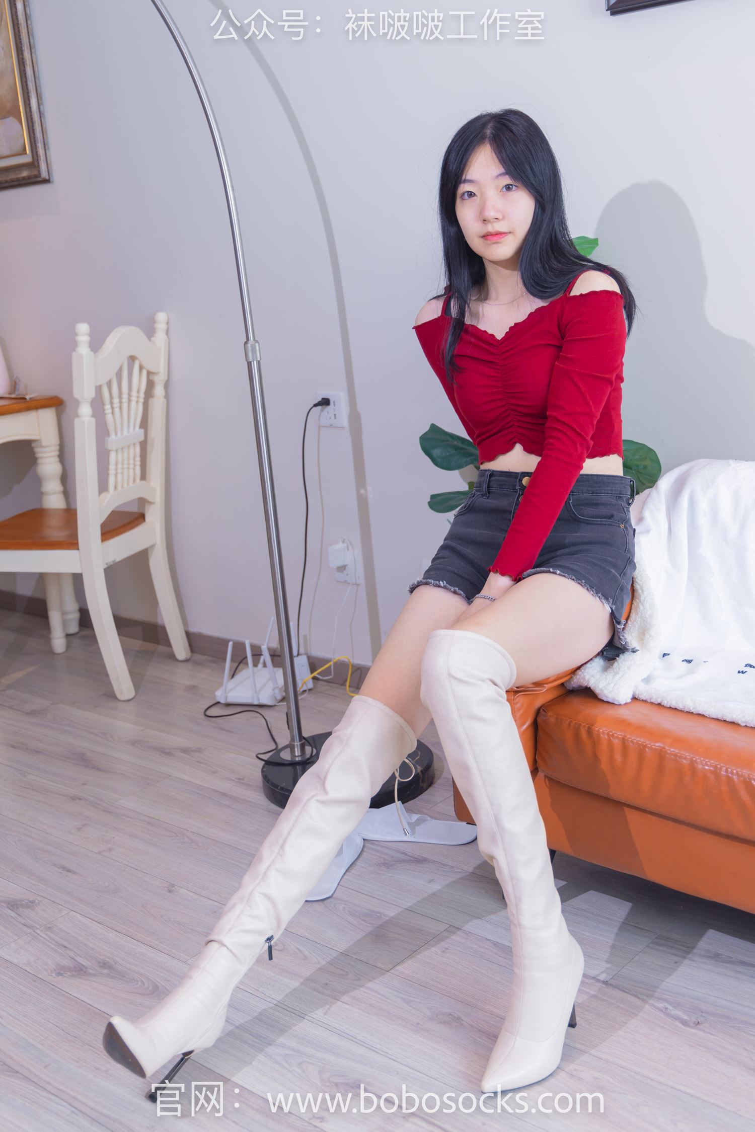 图片[88]-[BoBoSocks袜啵啵]NO.120 小甜豆-高跟长靴、白棉袜、裸足[170P] – 速更版-美库