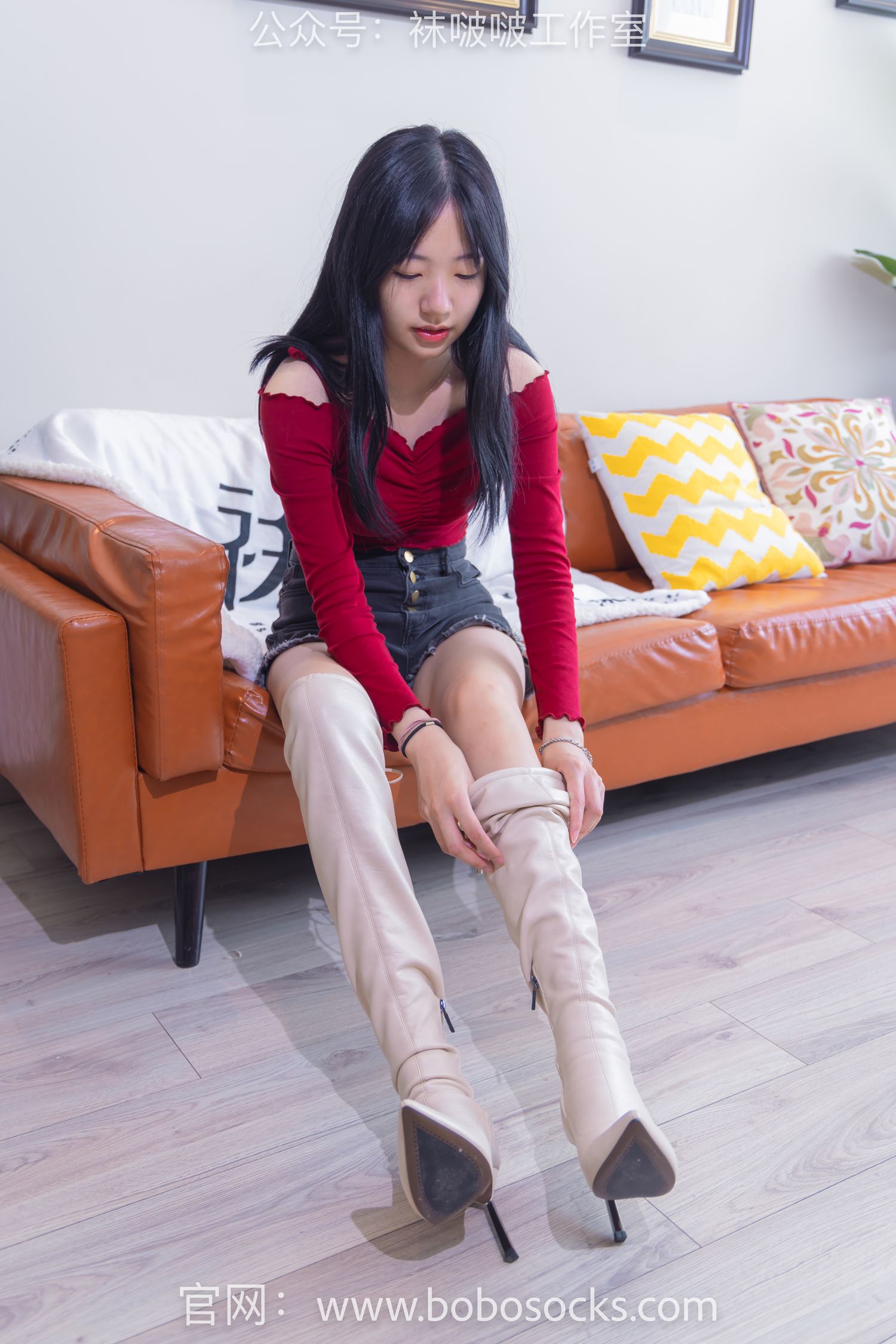 图片[89]-[BoBoSocks袜啵啵]NO.120 小甜豆-高跟长靴、白棉袜、裸足[170P] – 速更版-美库