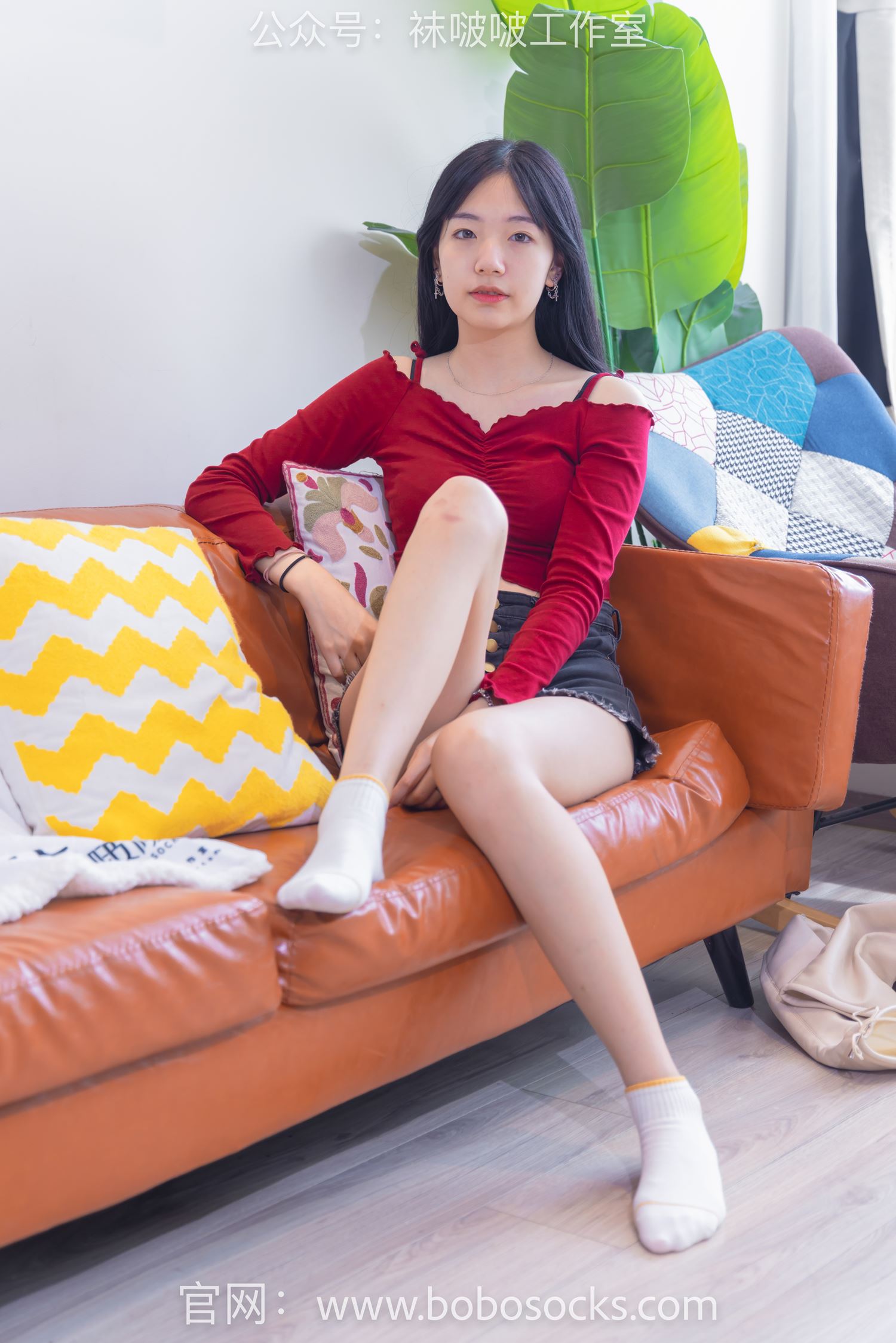 图片[100]-[BoBoSocks袜啵啵]NO.120 小甜豆-高跟长靴、白棉袜、裸足[170P] – 速更版-美库