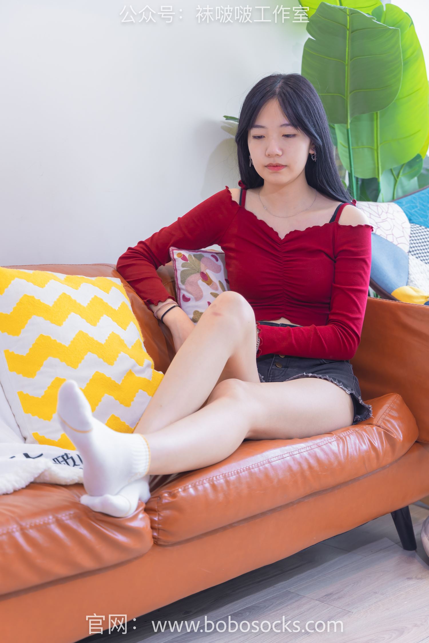 图片[101]-[BoBoSocks袜啵啵]NO.120 小甜豆-高跟长靴、白棉袜、裸足[170P] – 速更版-美库