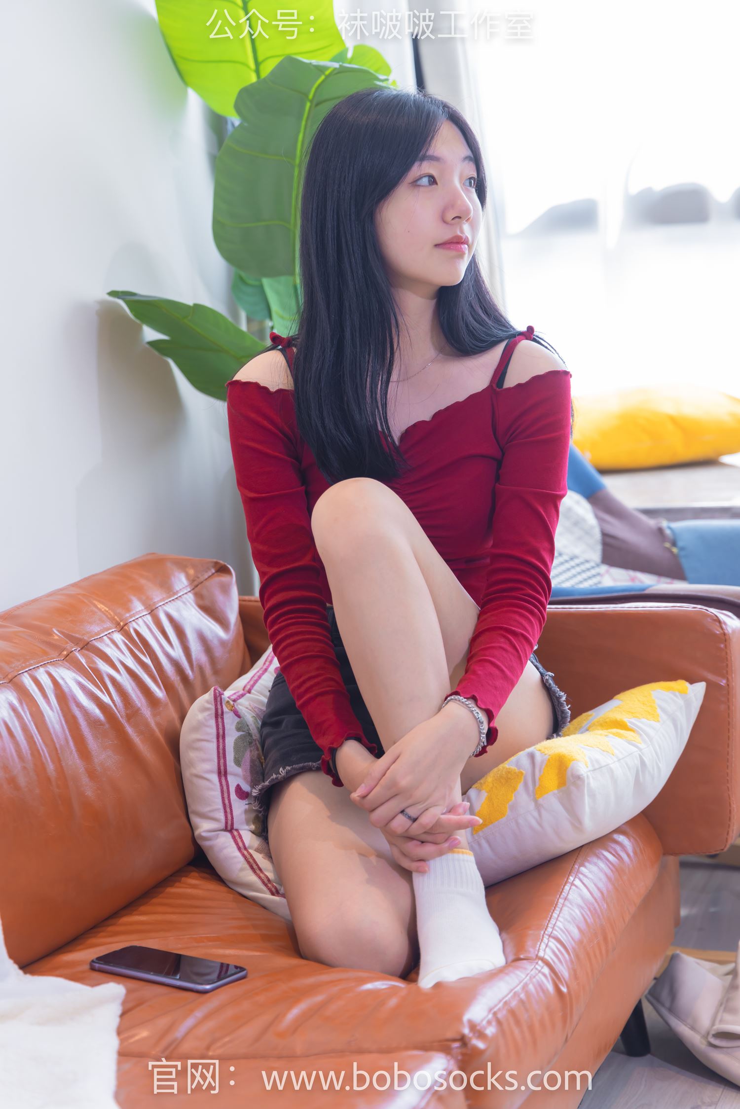 图片[120]-[BoBoSocks袜啵啵]NO.120 小甜豆-高跟长靴、白棉袜、裸足[170P] – 速更版-美库