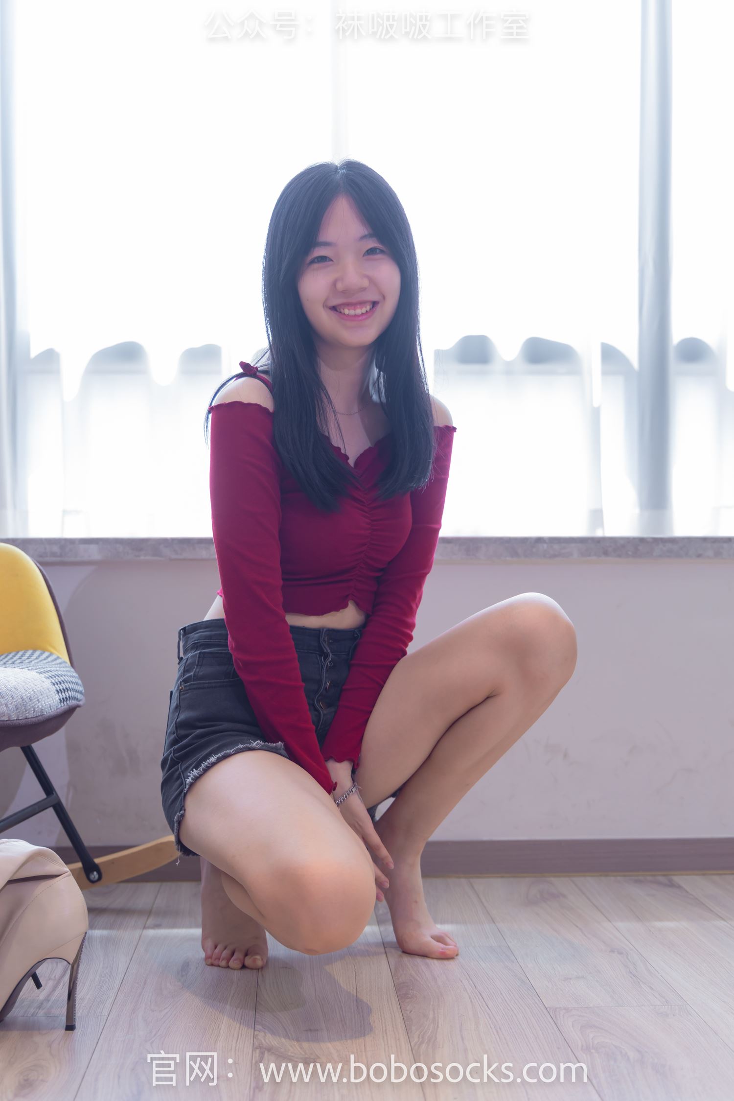 图片[161]-[BoBoSocks袜啵啵]NO.120 小甜豆-高跟长靴、白棉袜、裸足[170P] – 速更版-美库