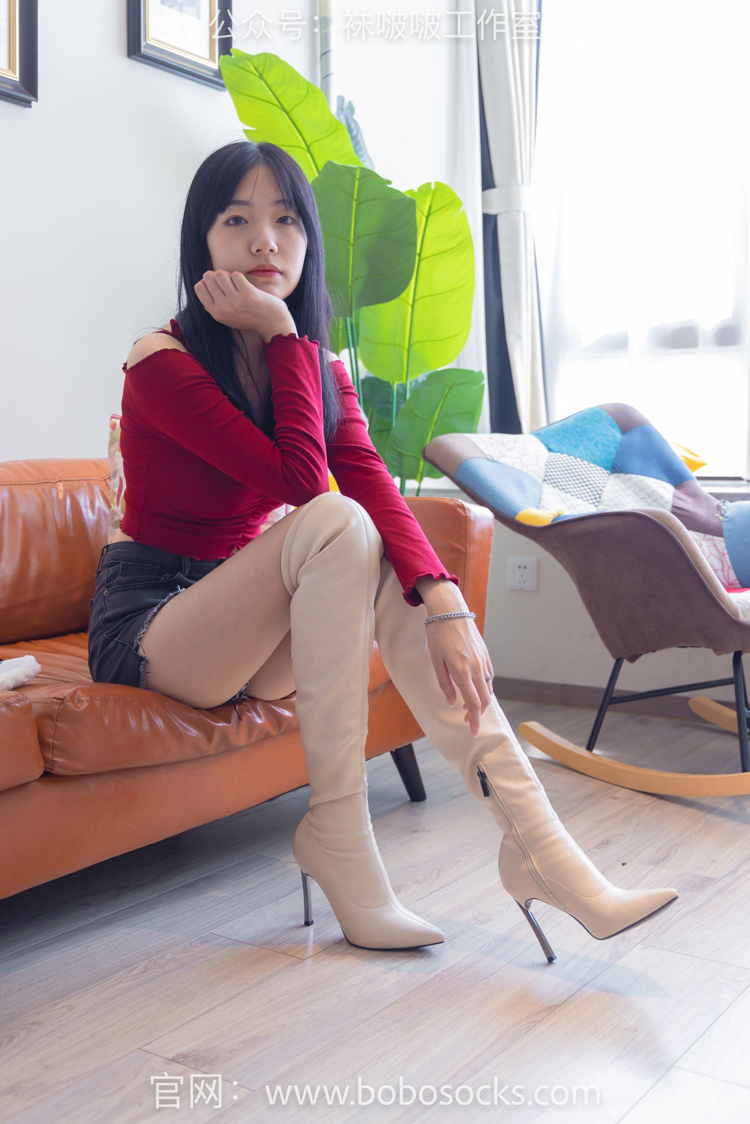 图片[171]-[BoBoSocks袜啵啵]NO.120 小甜豆-高跟长靴、白棉袜、裸足[170P] – 速更版-美库