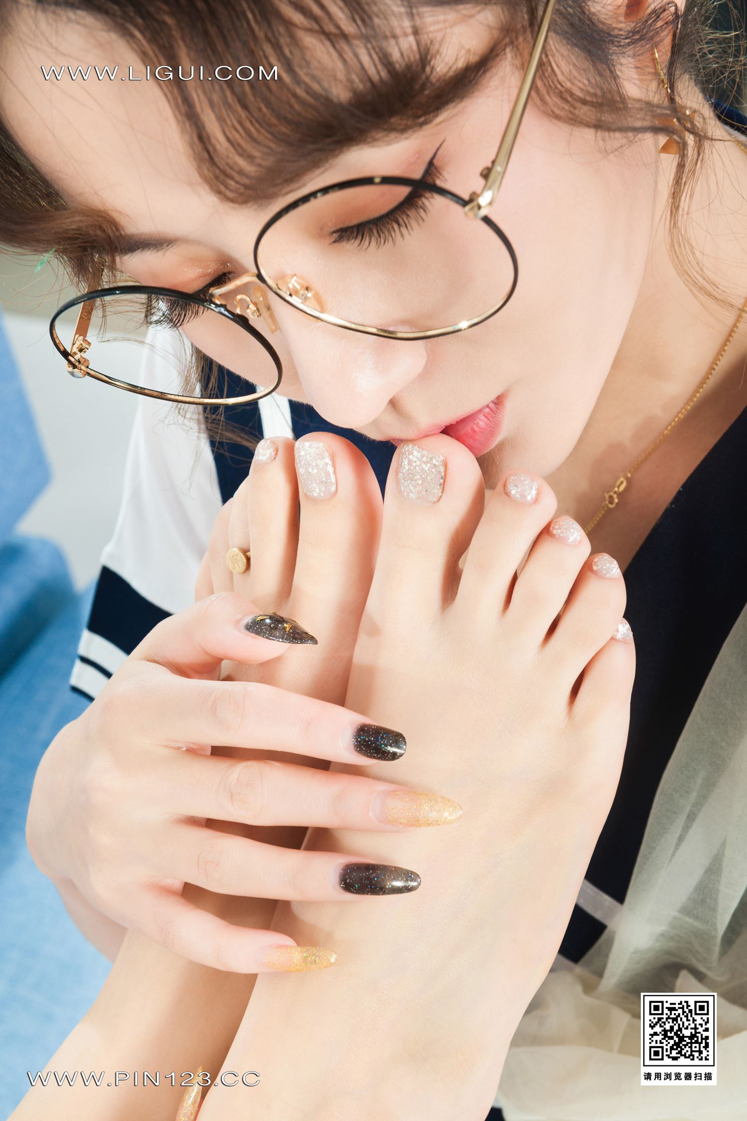 图片[7]-[Ligui丽柜]2022.09.16 双生花-紧缚花季 小智贤&汐汐[90+1P] – 速更版-美库