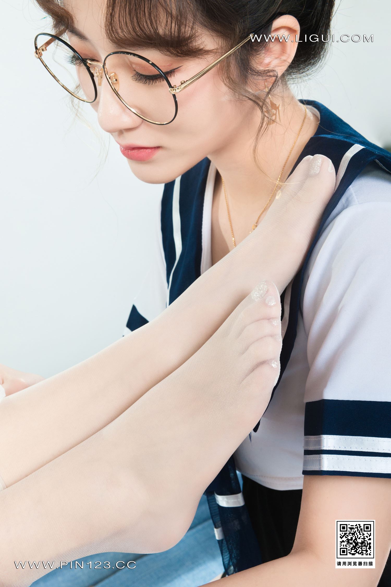 图片[8]-[Ligui丽柜]2022.09.16 双生花-紧缚花季 小智贤&汐汐[90+1P] – 速更版-美库