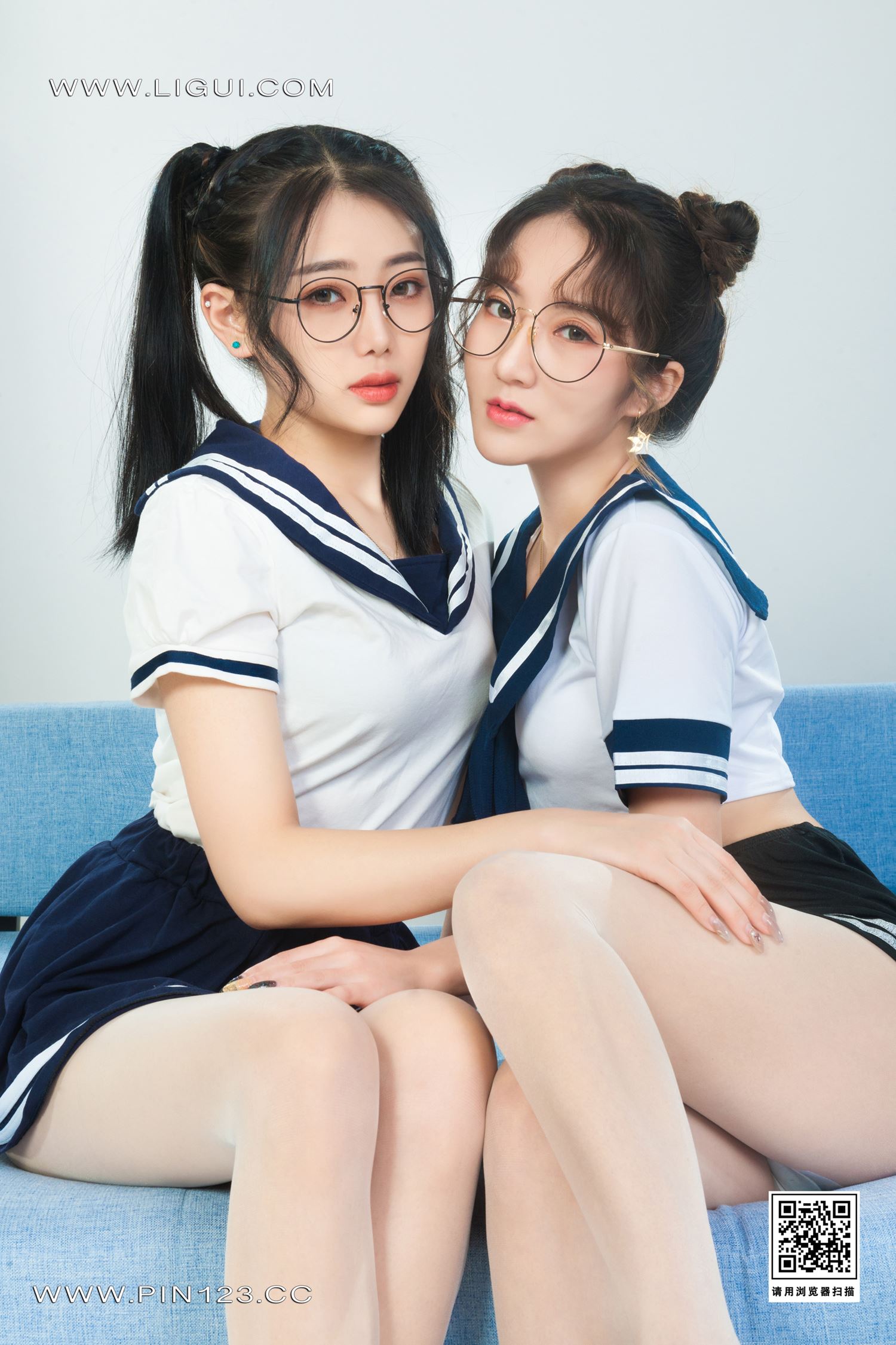 图片[35]-[Ligui丽柜]2022.09.16 双生花-紧缚花季 小智贤&汐汐[90+1P] – 速更版-美库